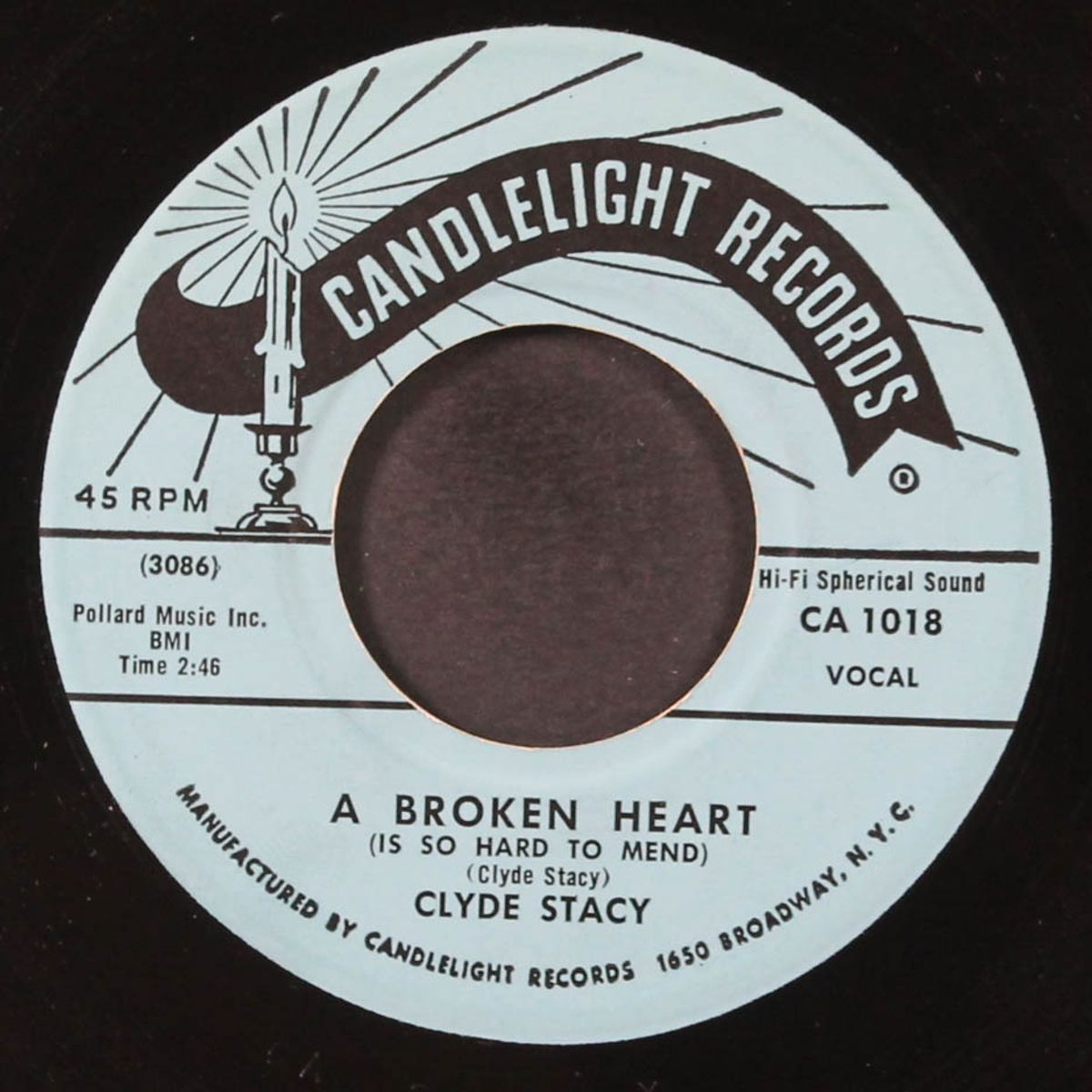 dream boy / a broken heart by CLYDE STACY