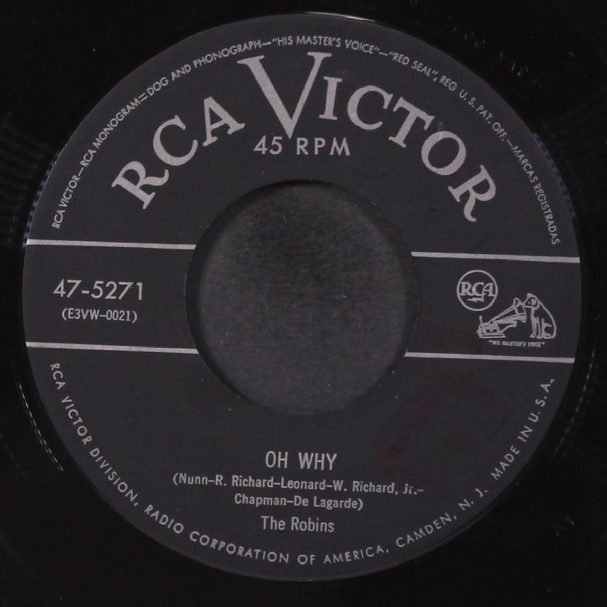 oh why / all night baby by ROBINS