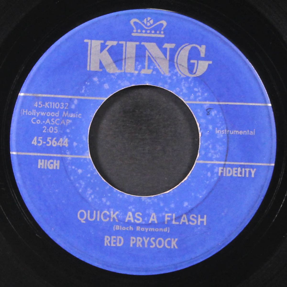 quick as a flash / old folks by RED PRYSOCK
