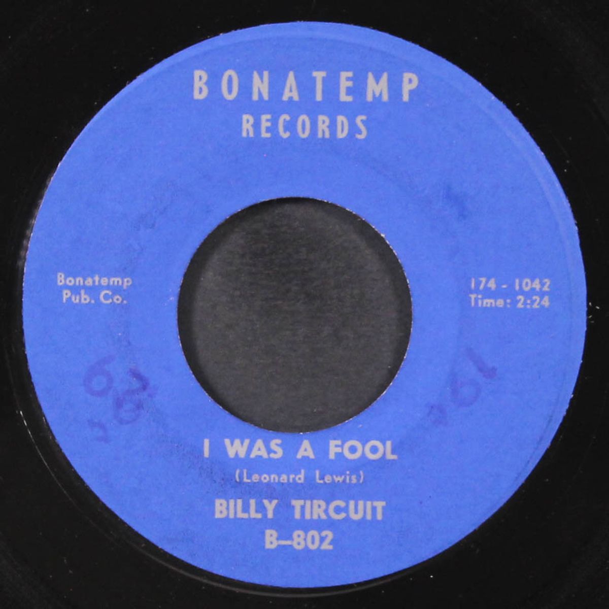 i confess / i was a fool by BILLY TIRCUIT