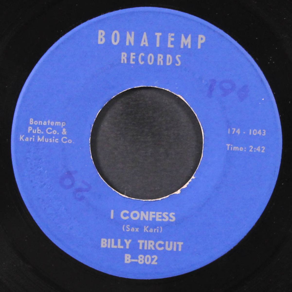 i confess / i was a fool by BILLY TIRCUIT