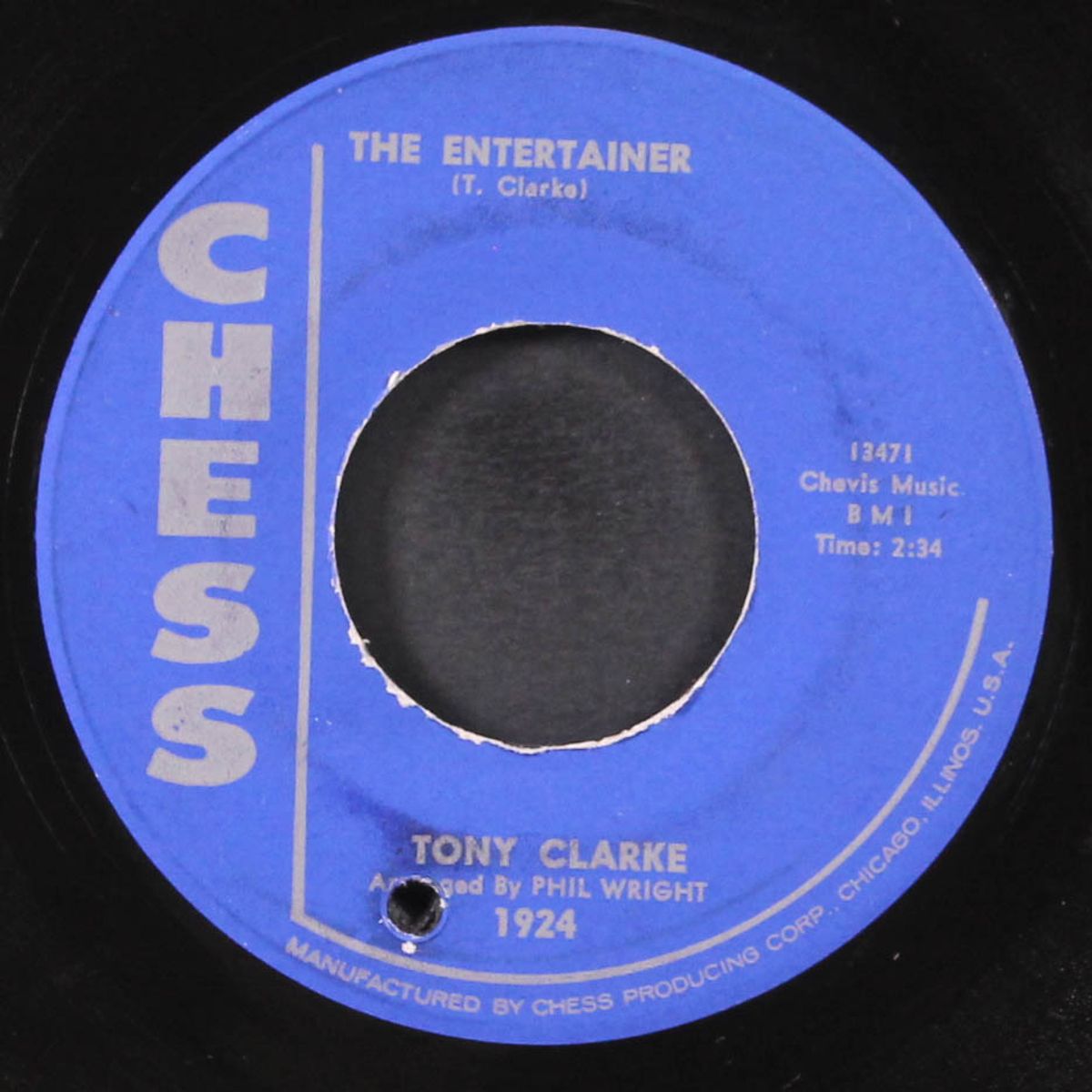 the entertainer / this heart of mine by TONY CLARKE