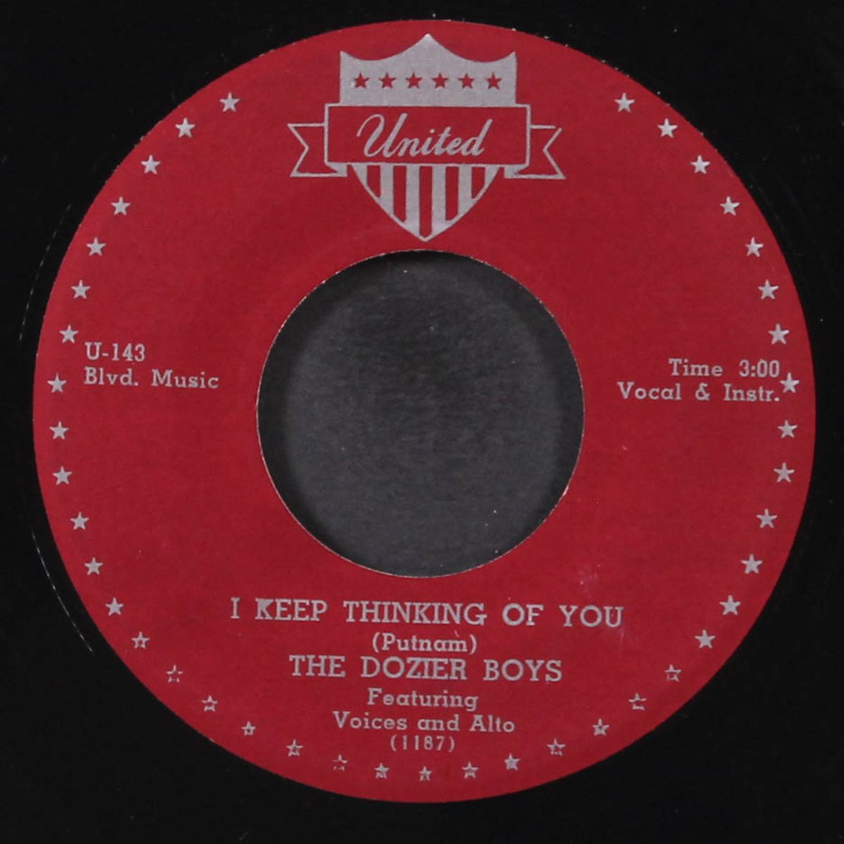 linger awhile / i keep thinking of you by DOZIER BOYS