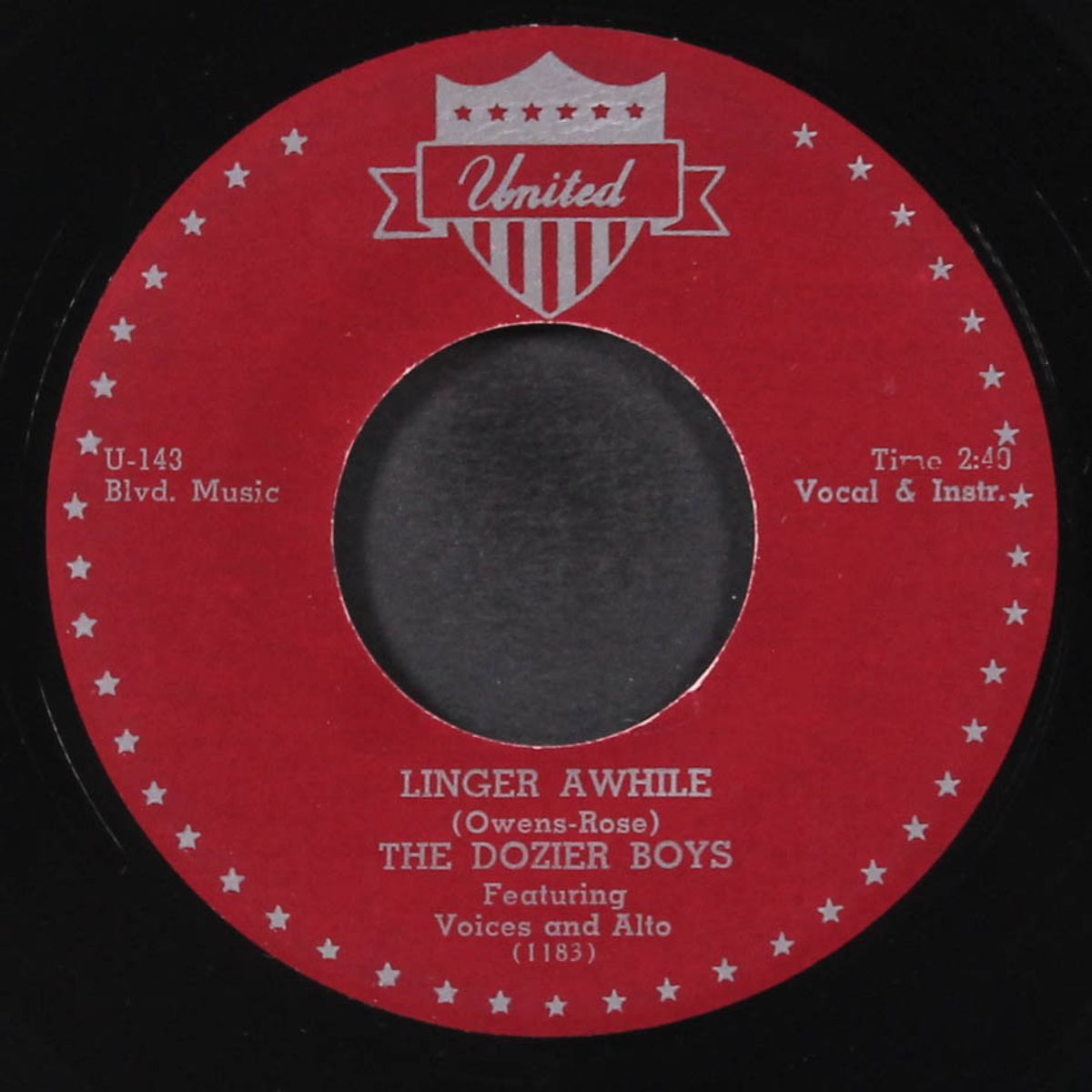 linger awhile / i keep thinking of you by DOZIER BOYS