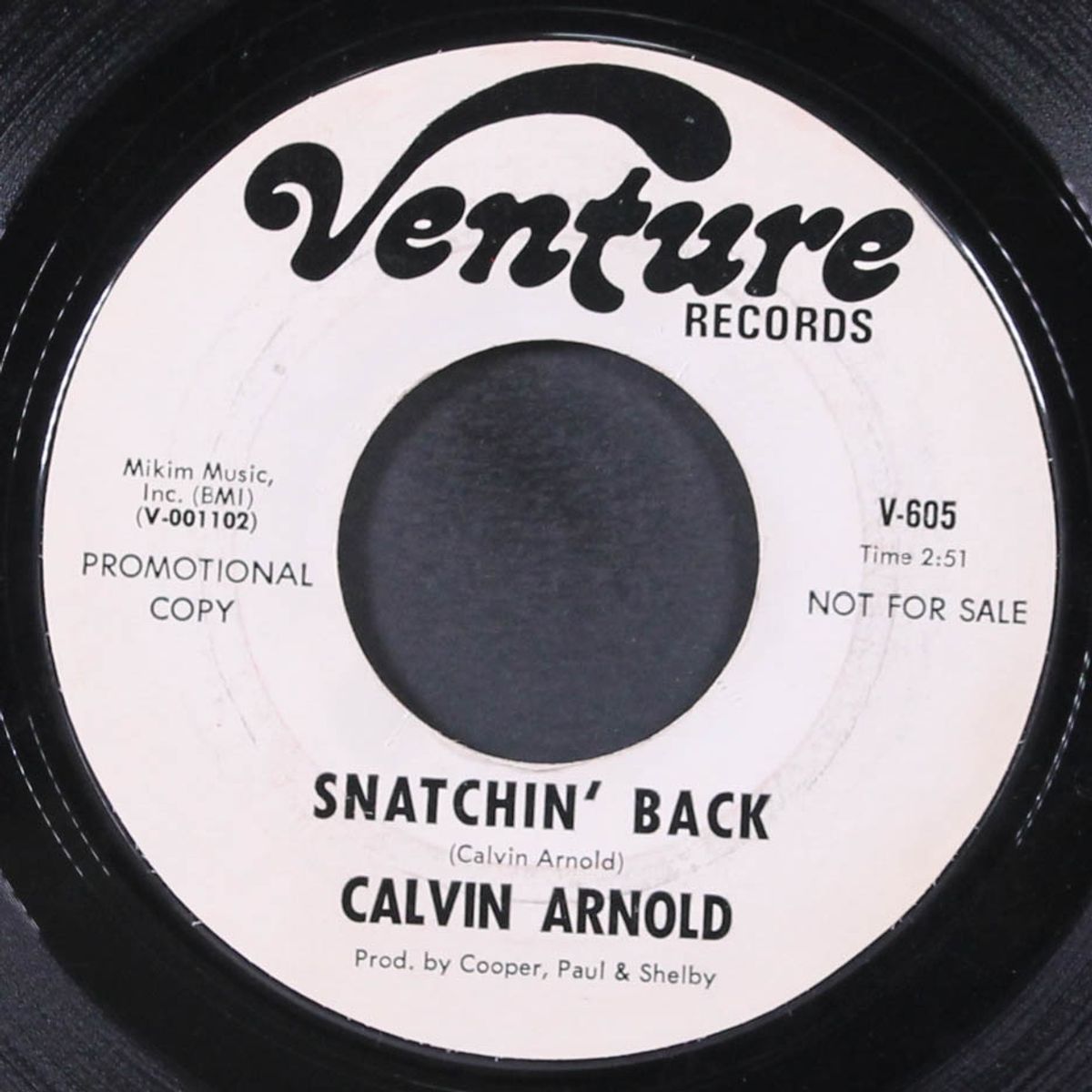 funky way / snatchin' back by CALVIN ARNOLD