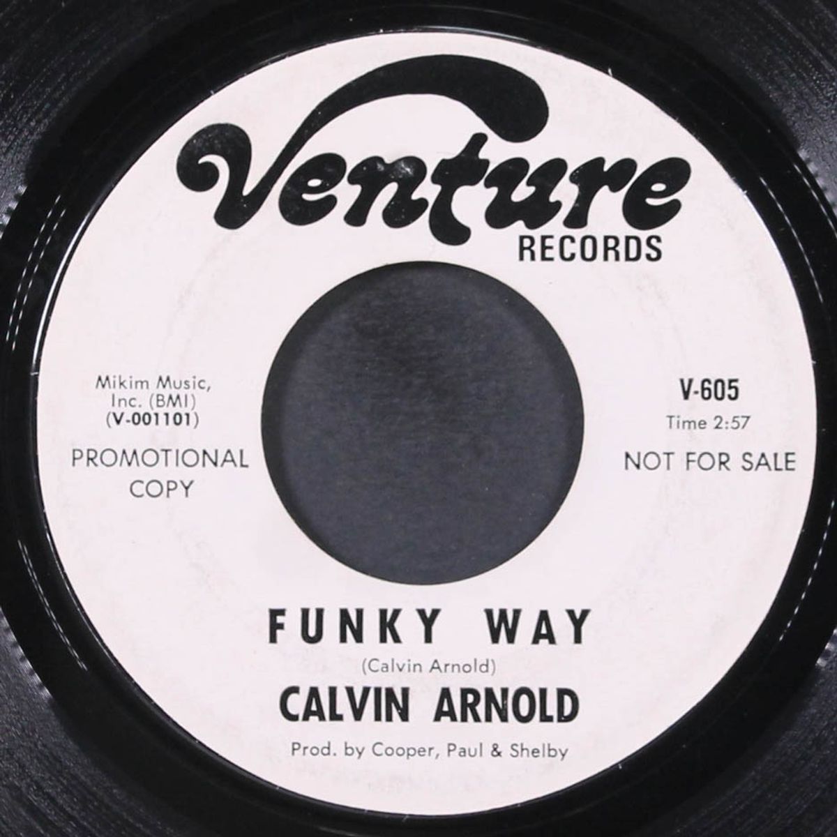 funky way / snatchin' back by CALVIN ARNOLD