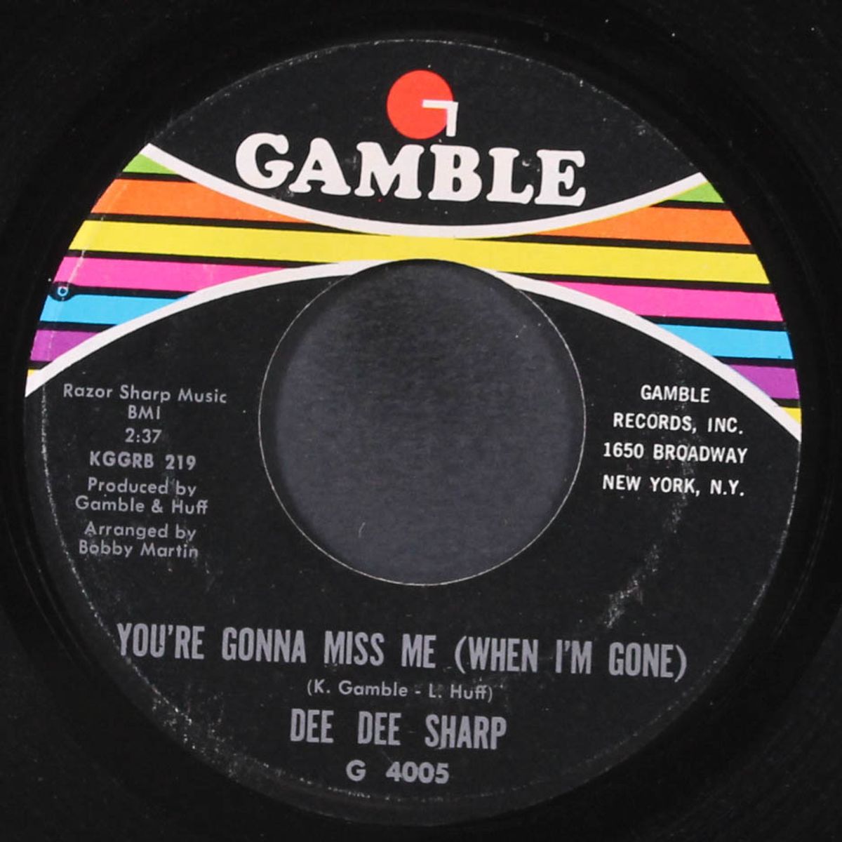 the bottle or me / you're gonna miss me by DEE DEE SHARP