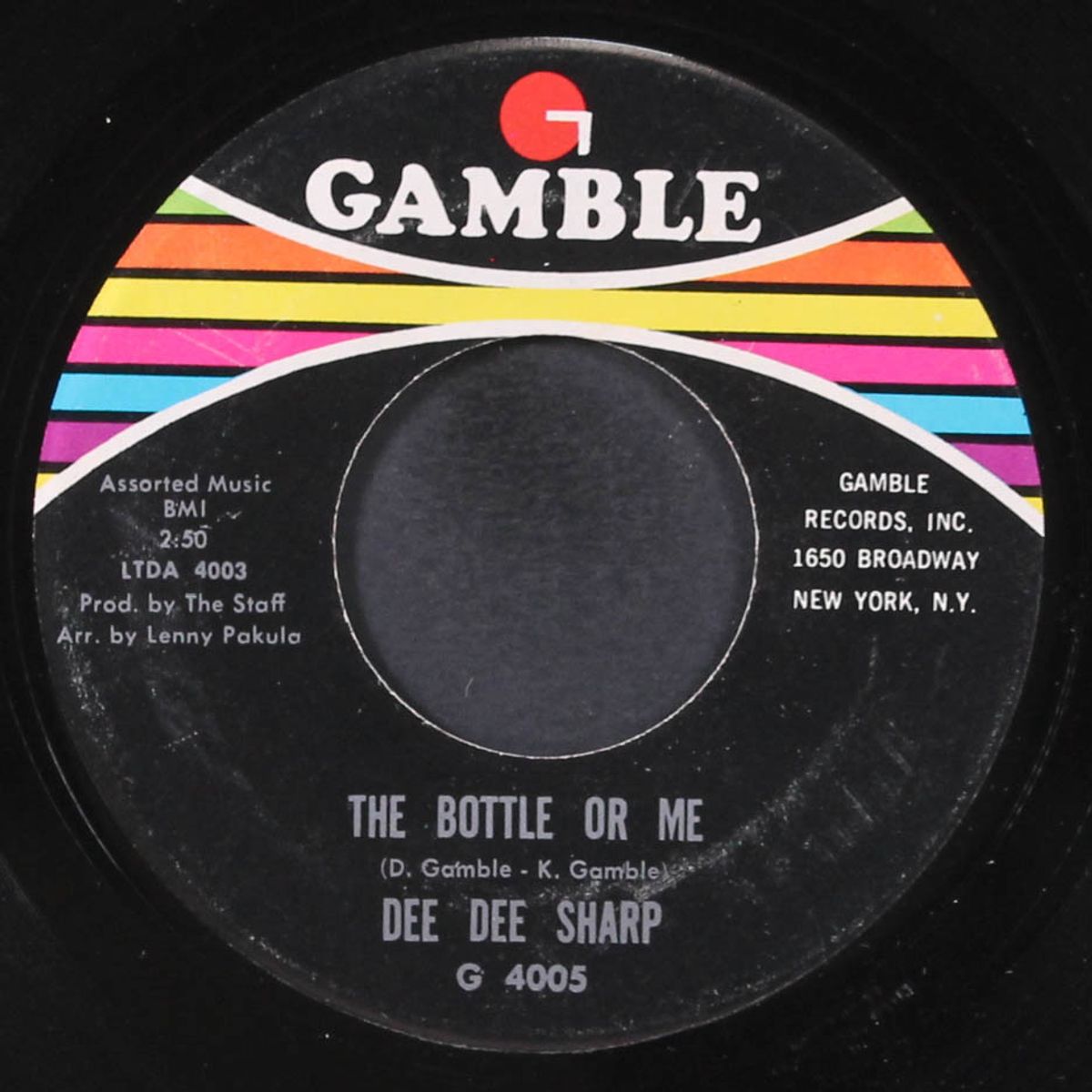 the bottle or me / you're gonna miss me by DEE DEE SHARP