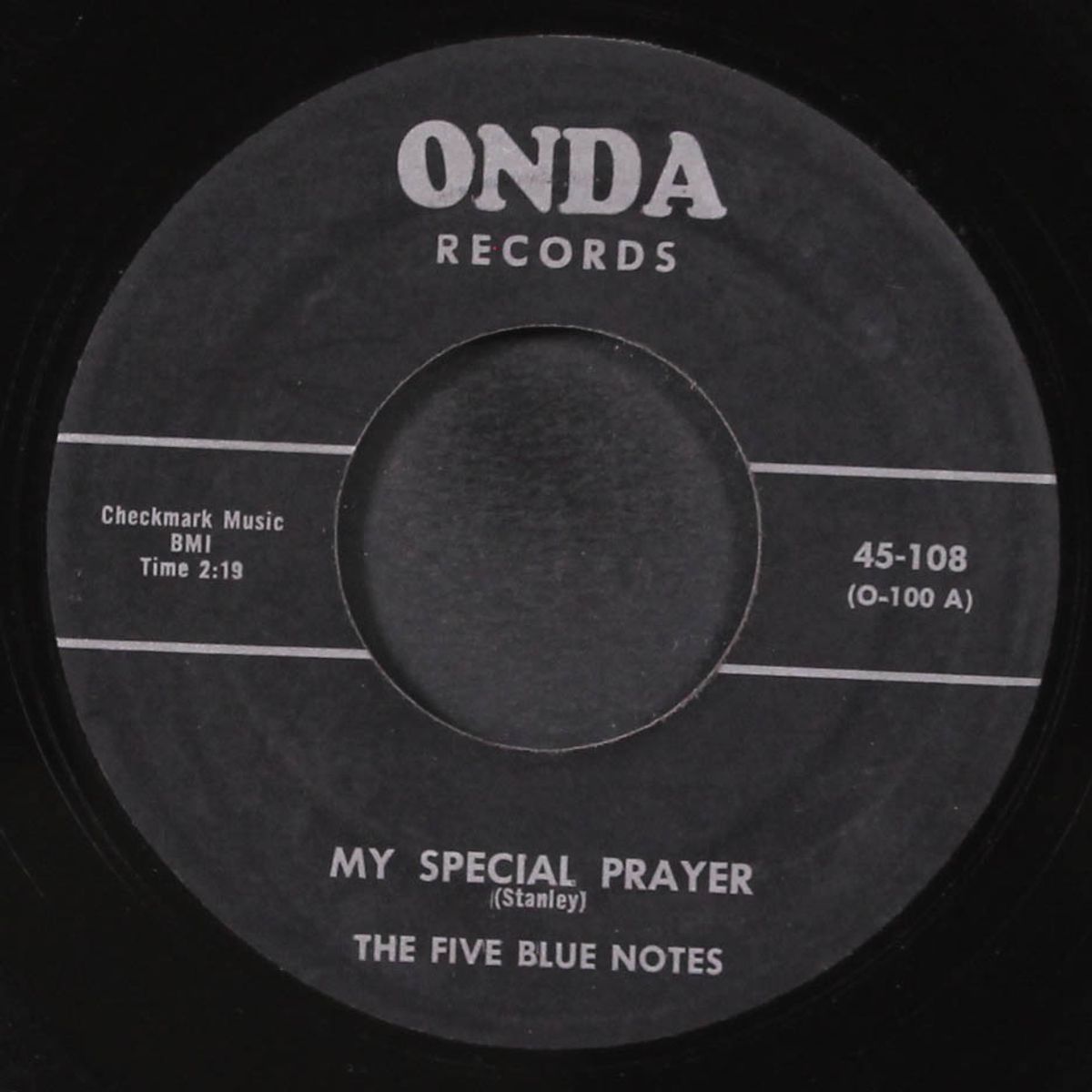 my special prayer / the thunderbird by FIVE BLUE NOTES