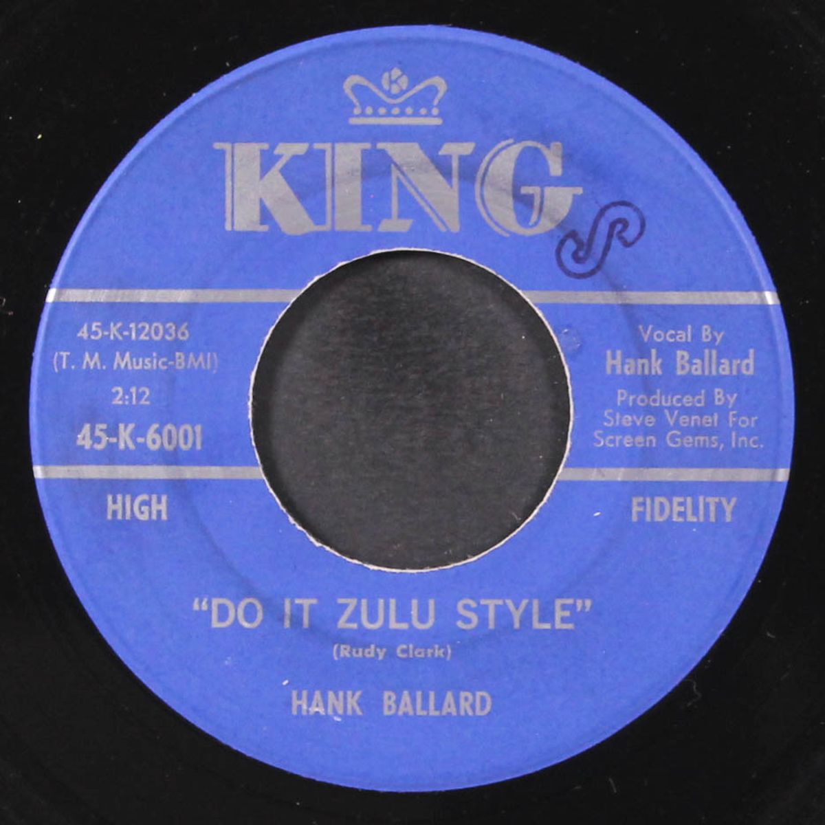 do it zulu style by HANK BALLARD