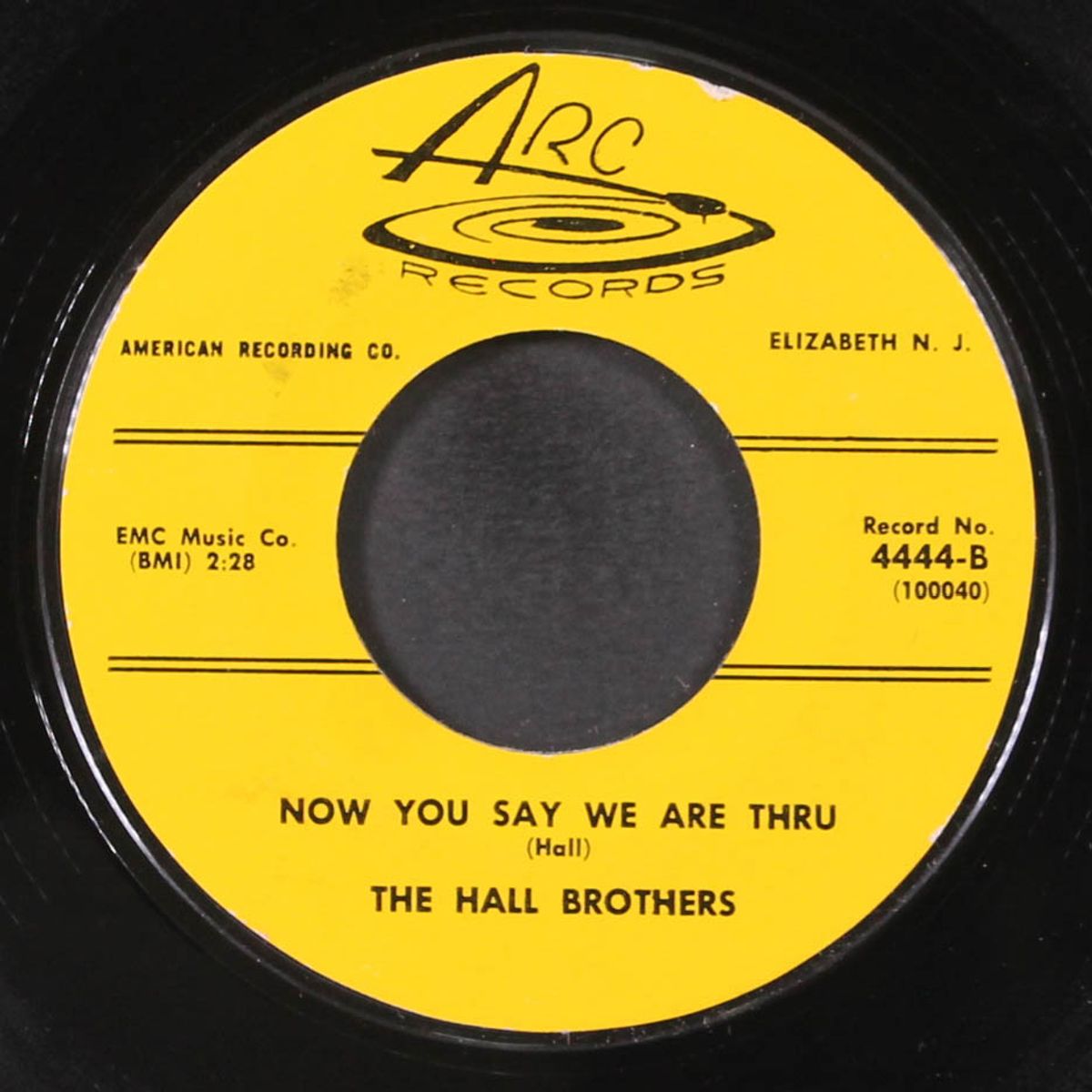 my white convertible / now you say we are thru by HALL BROTHERS