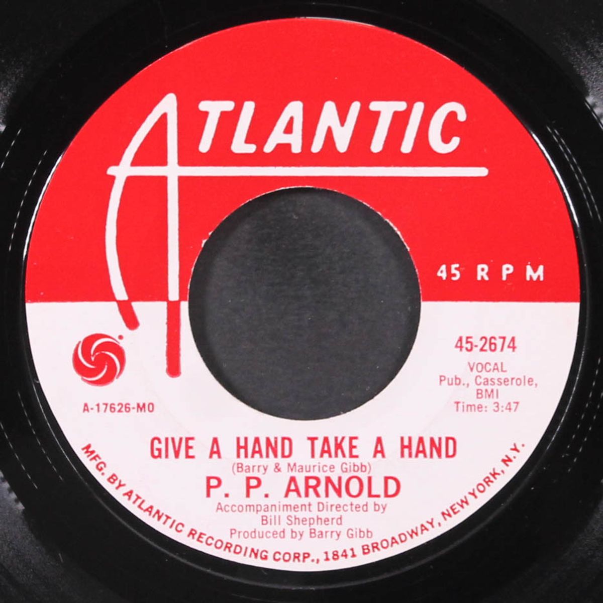 bury me down by the river / give a hand take a hand by P.P. ARNOLD