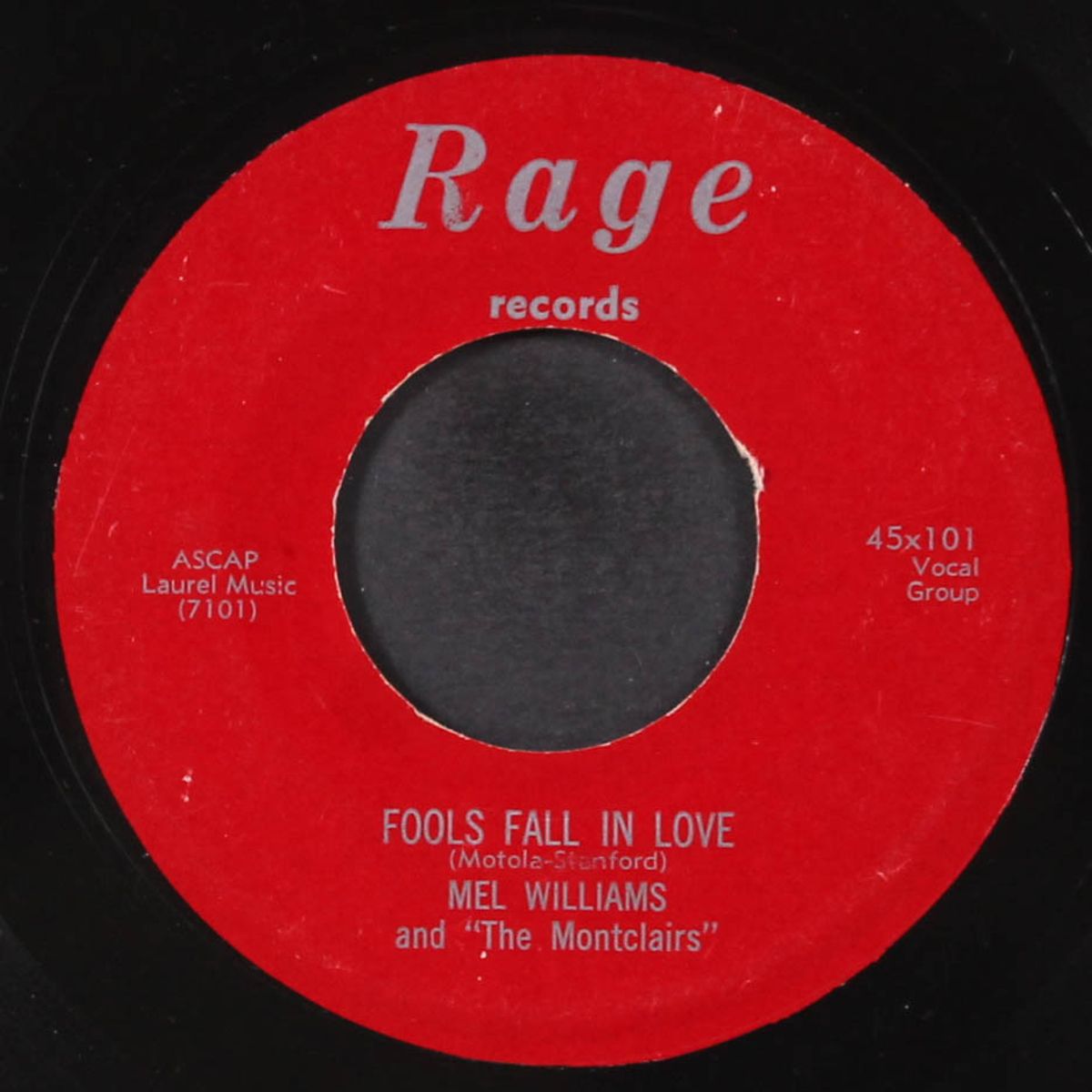 oo wah / fools fall in love by MEL WILLIAMS