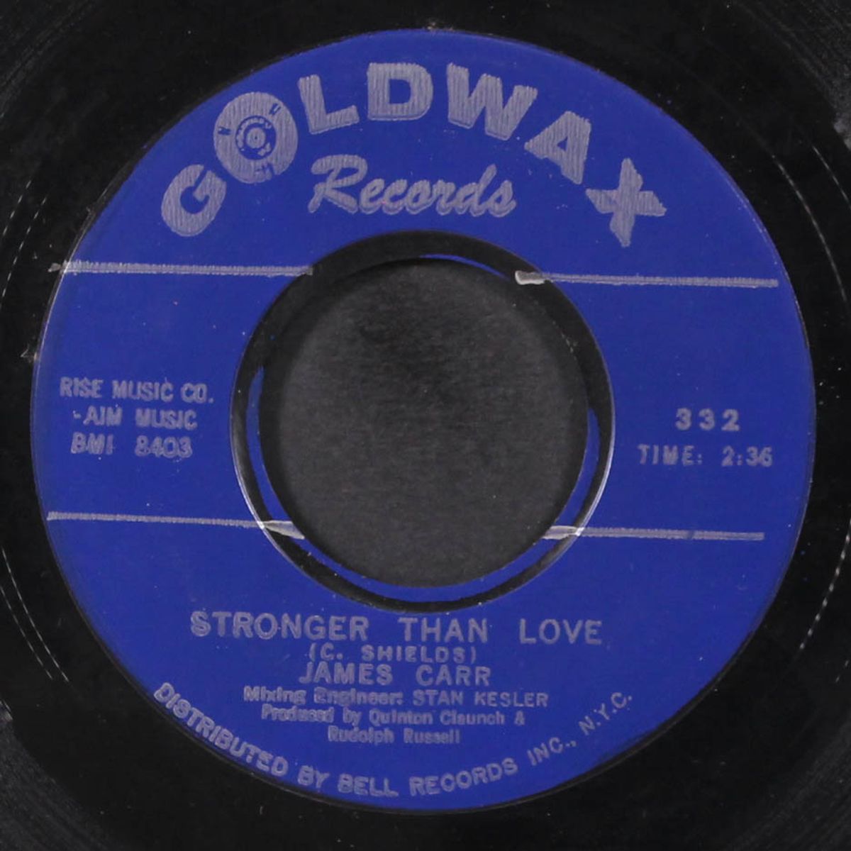 a man needs a womans / stronger than love by JAMES CARR