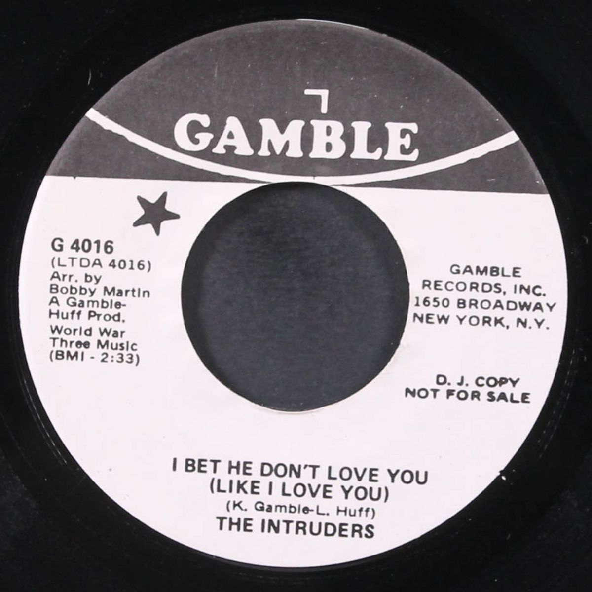 do you remember yesterday / i bet he don't love you (like i love you) by INTRUDERS