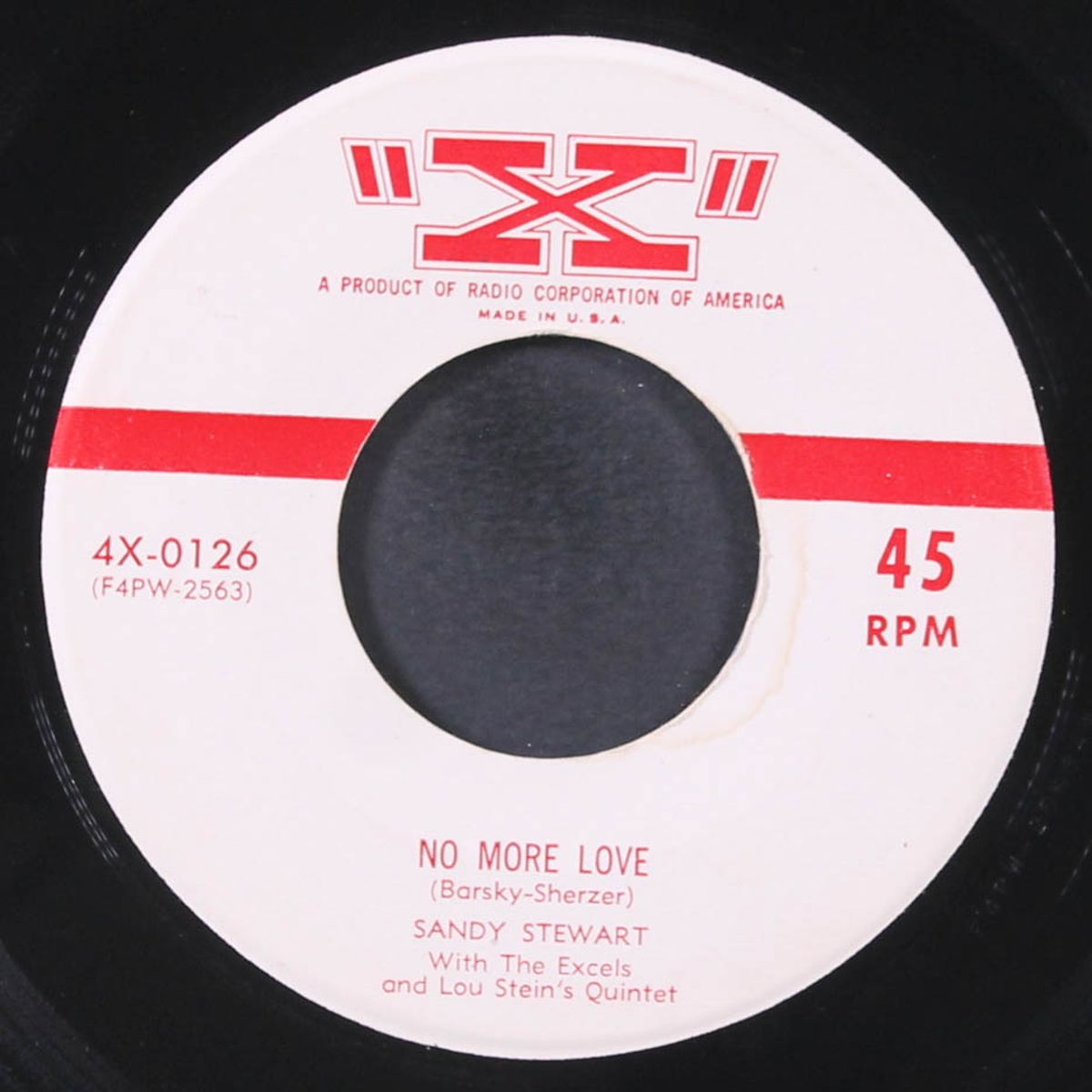johnny darling / no more love by SANDY STEWART & EXCELS
