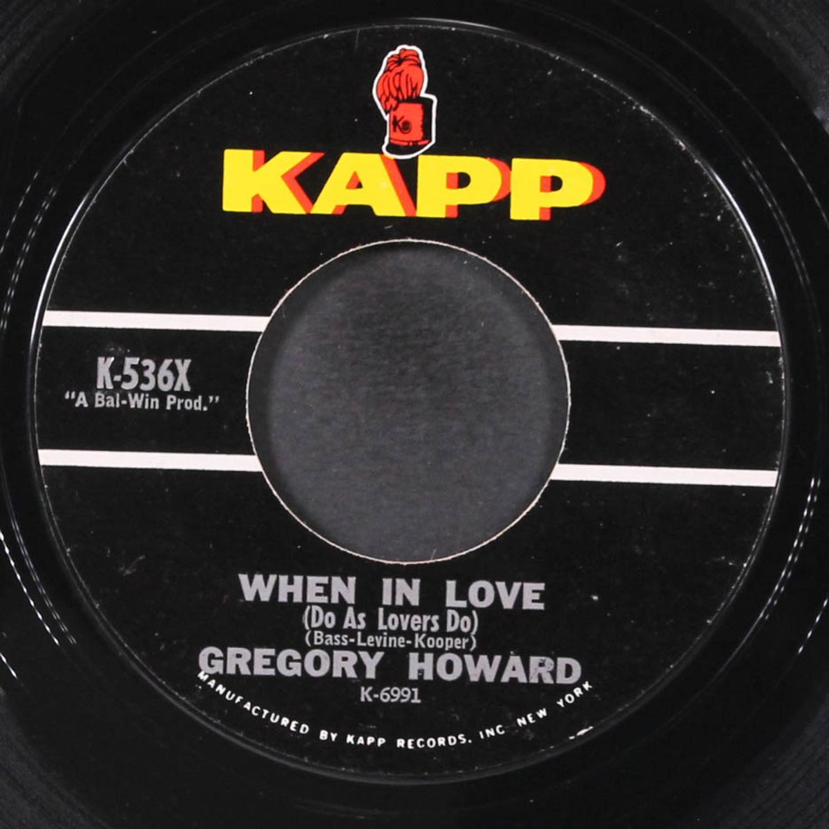 when in love / sweet pea by GREGORY HOWARD