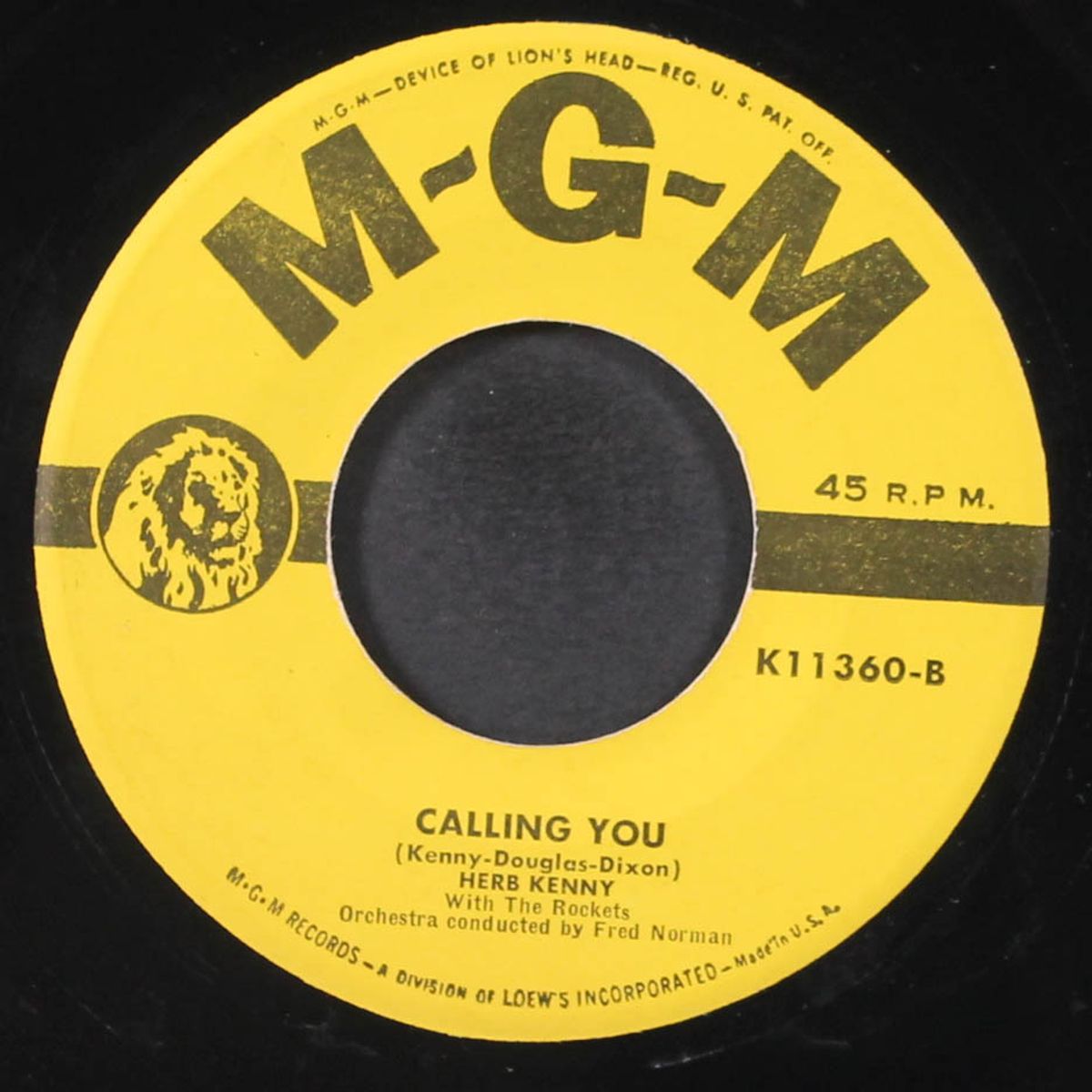 i don't care / calling you by HERB KENNY