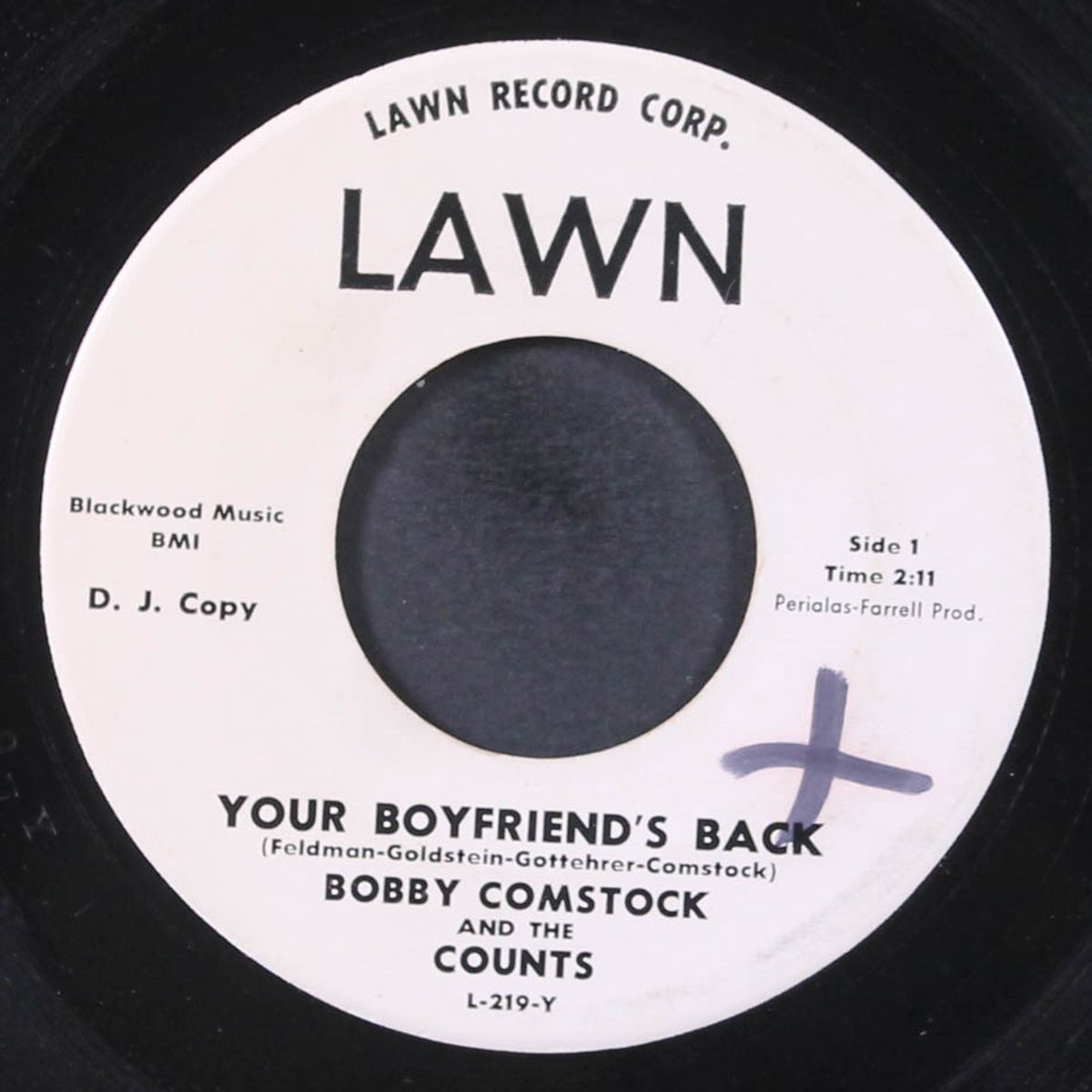 your boyfriend's back / this little love of mine by BOBBY COMSTOCK & COUNTS