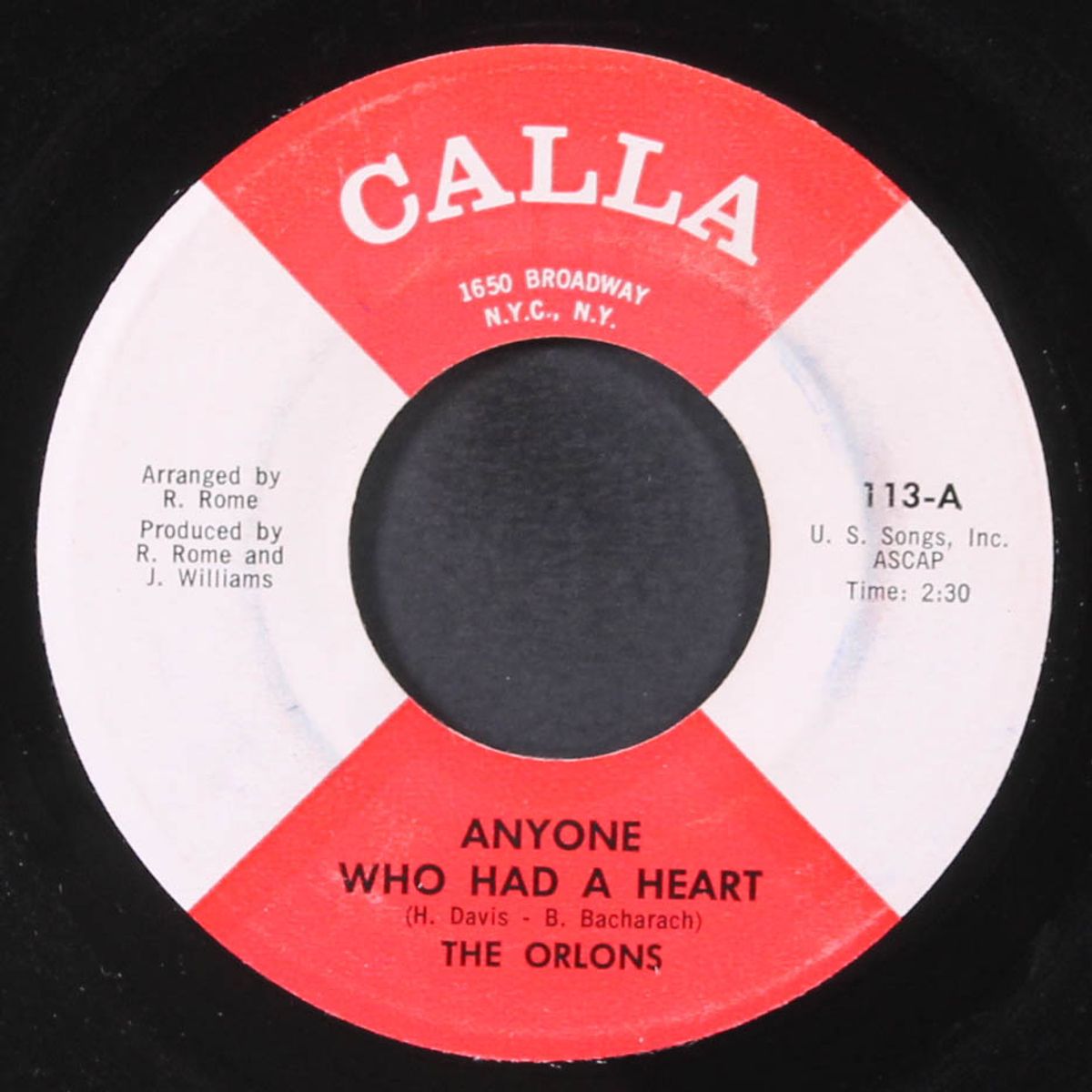 spinnin' top / anyone who had a heart by ORLONS