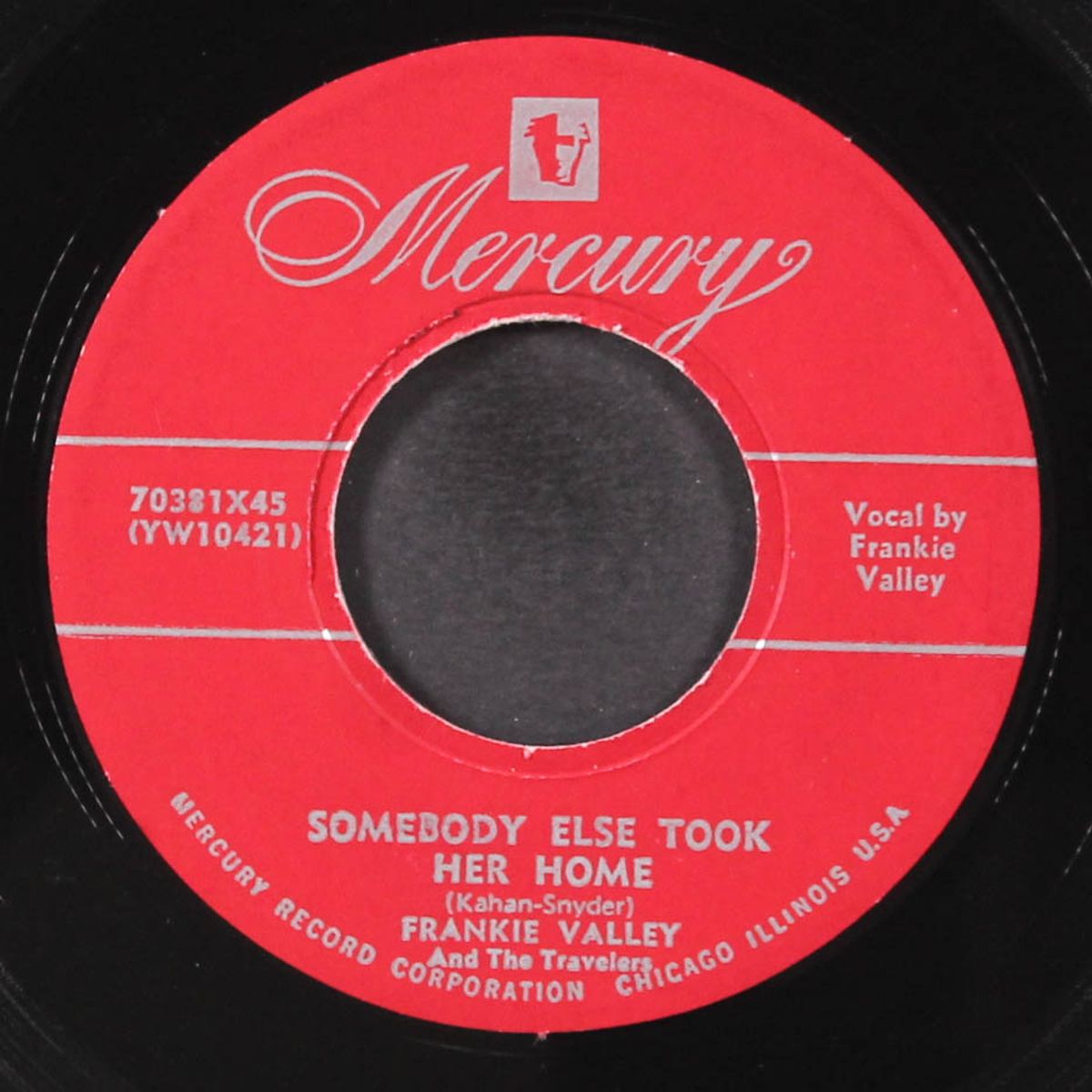 forgive and forget / somebody else took her home by FRANKIE VALLEY