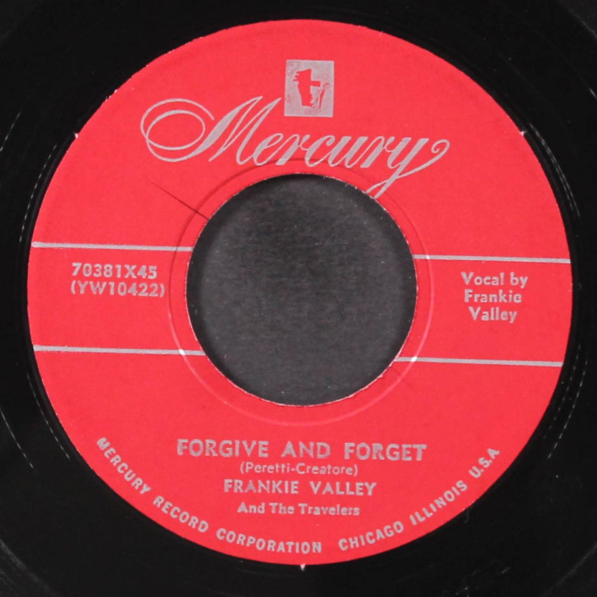 forgive and forget / somebody else took her home by FRANKIE VALLEY