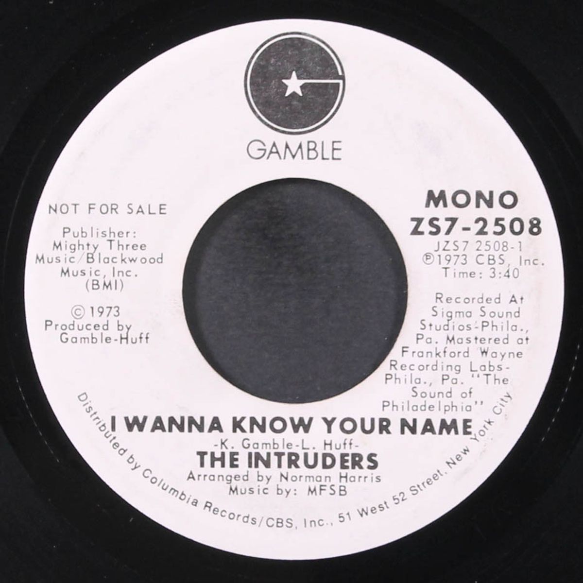 i wanna know your name / mono by INTRUDERS
