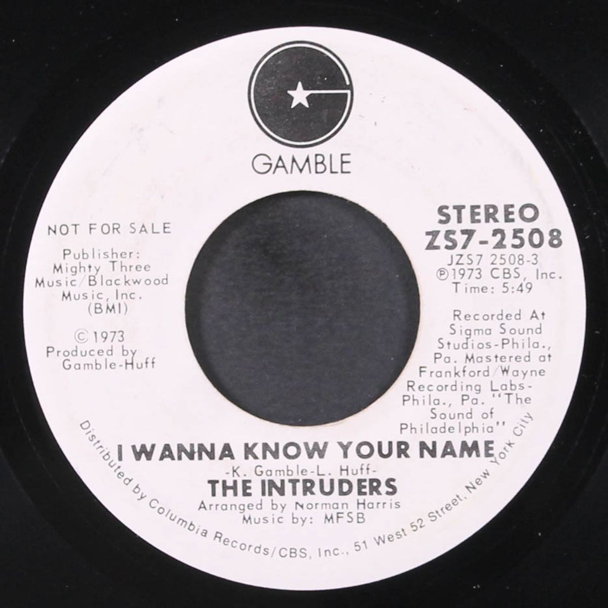 i wanna know your name / mono by INTRUDERS