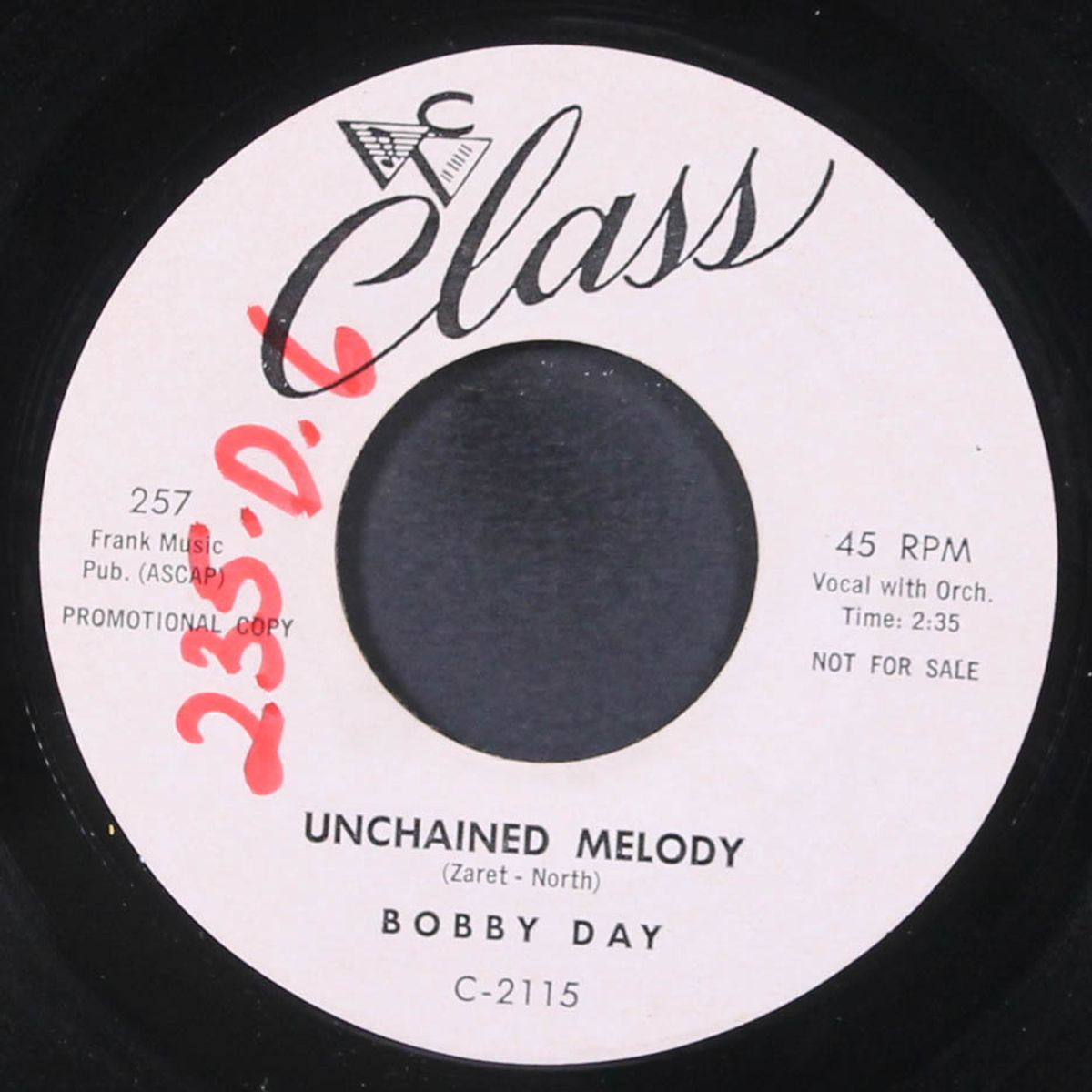 three young rebs from georgia / unchained melody by BOBBY DAY