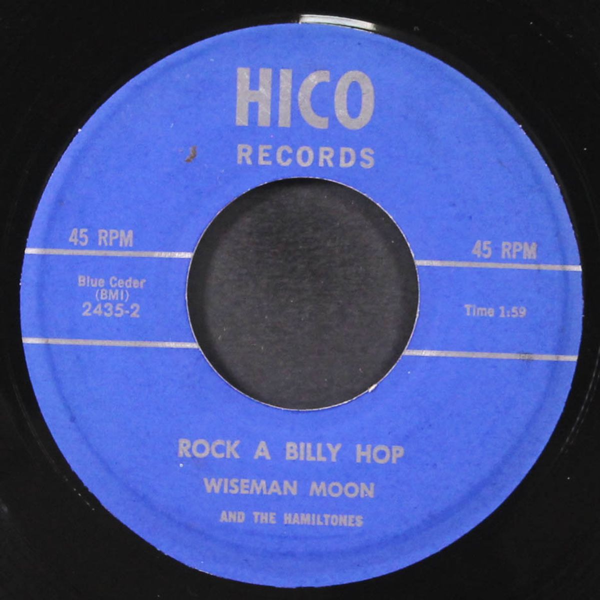 rock a billy hop / you are my lovely one by WISEMAN MOON / GEORGE VEREEN