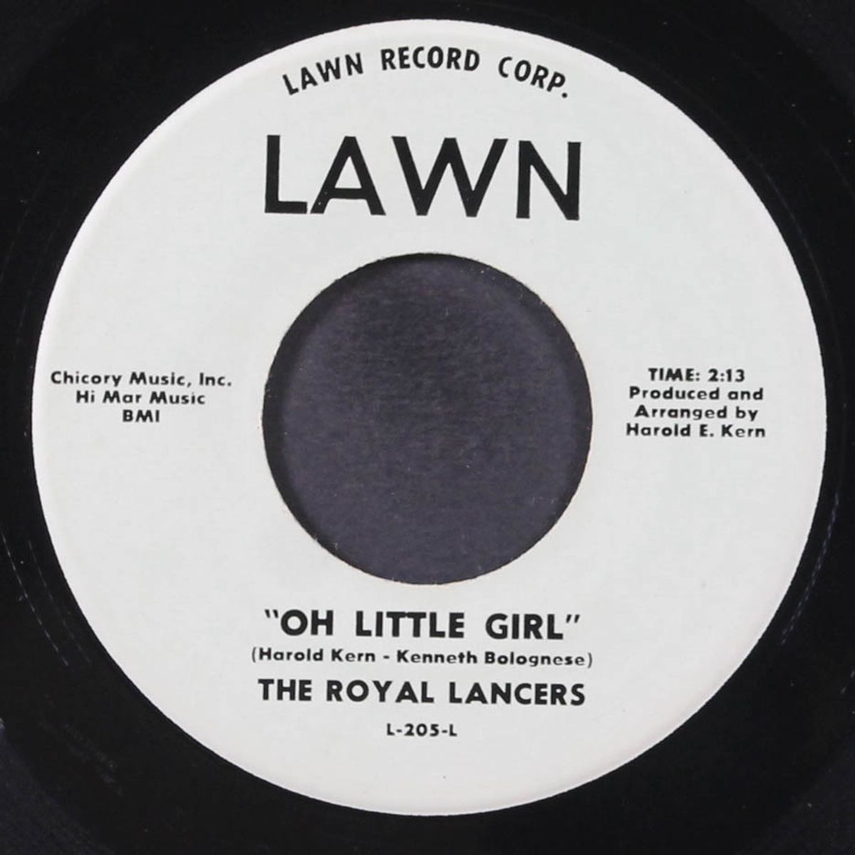 oh little girl / you're the right one by ROYAL LANCERS