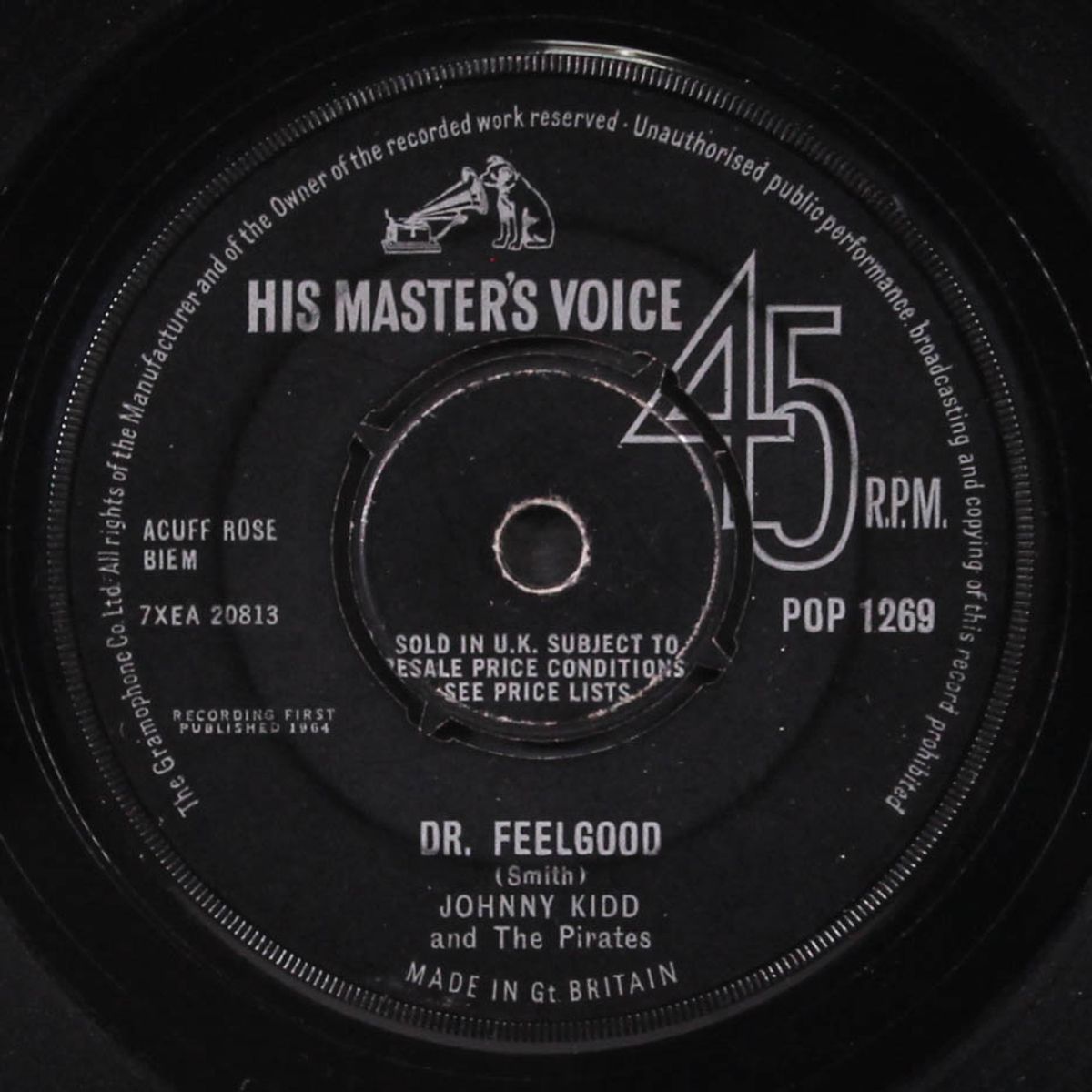 always and ever / dr. feelgood by JOHNNY KIDD & PIRATES