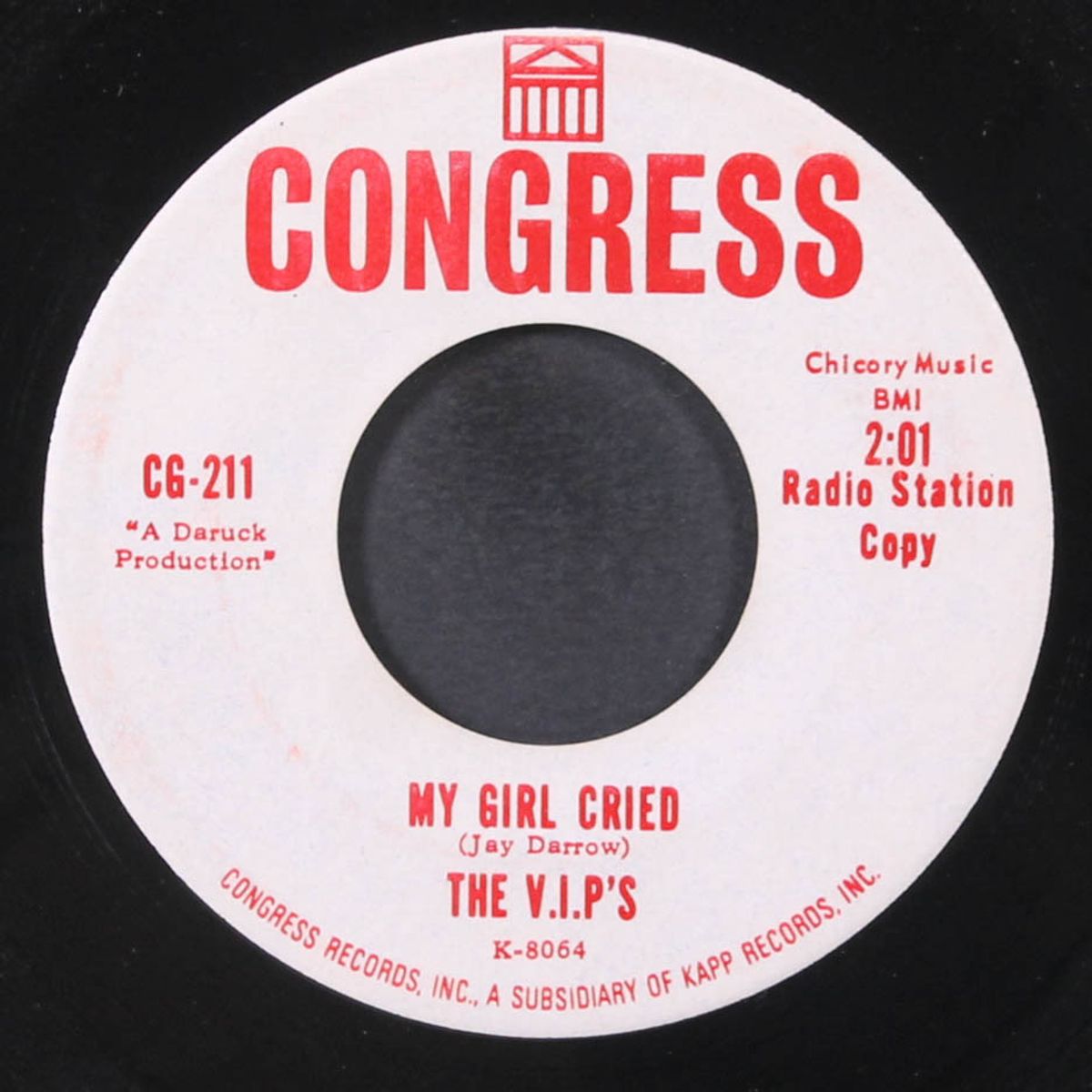 my girl cried / strange little girl by V.I.P'S
