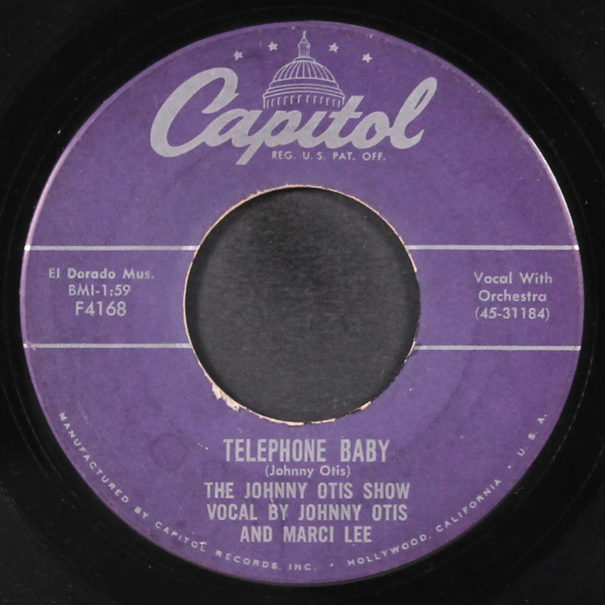 telephone baby / castin' my spell by JOHNNY OTIS