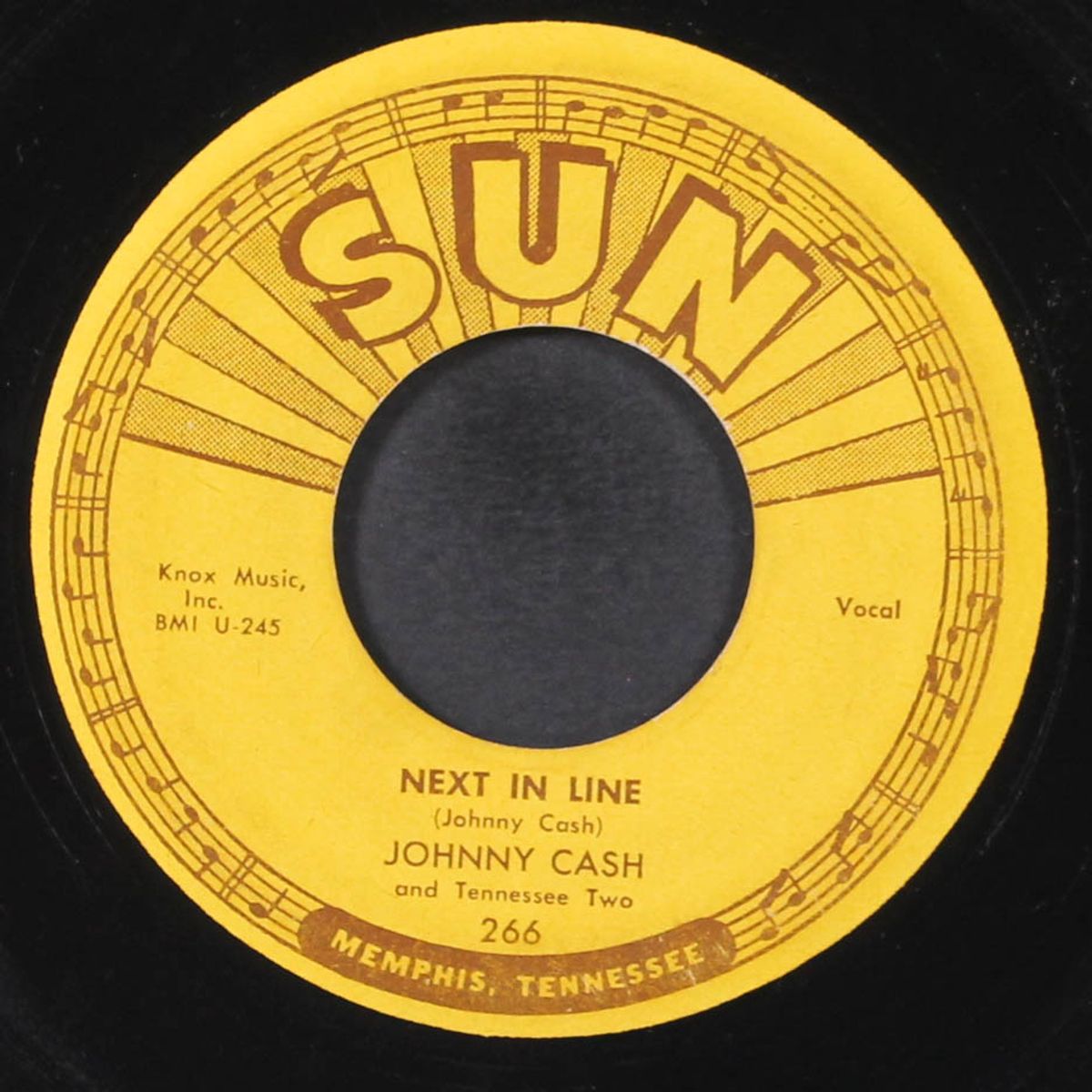 next in line / don't make me go by JOHNNY CASH