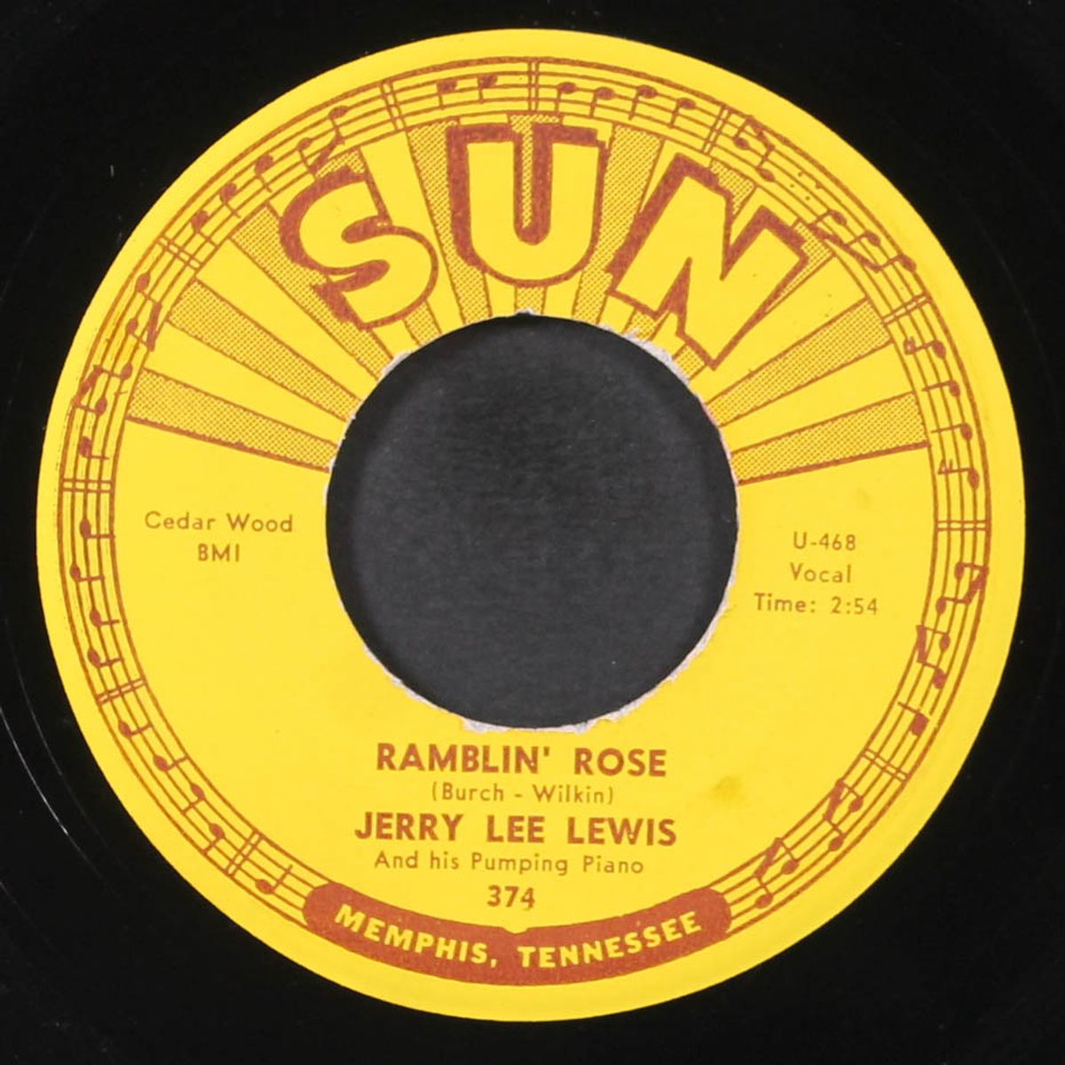 i've been twistin' / ramblin' rose by JERRY LEE LEWIS