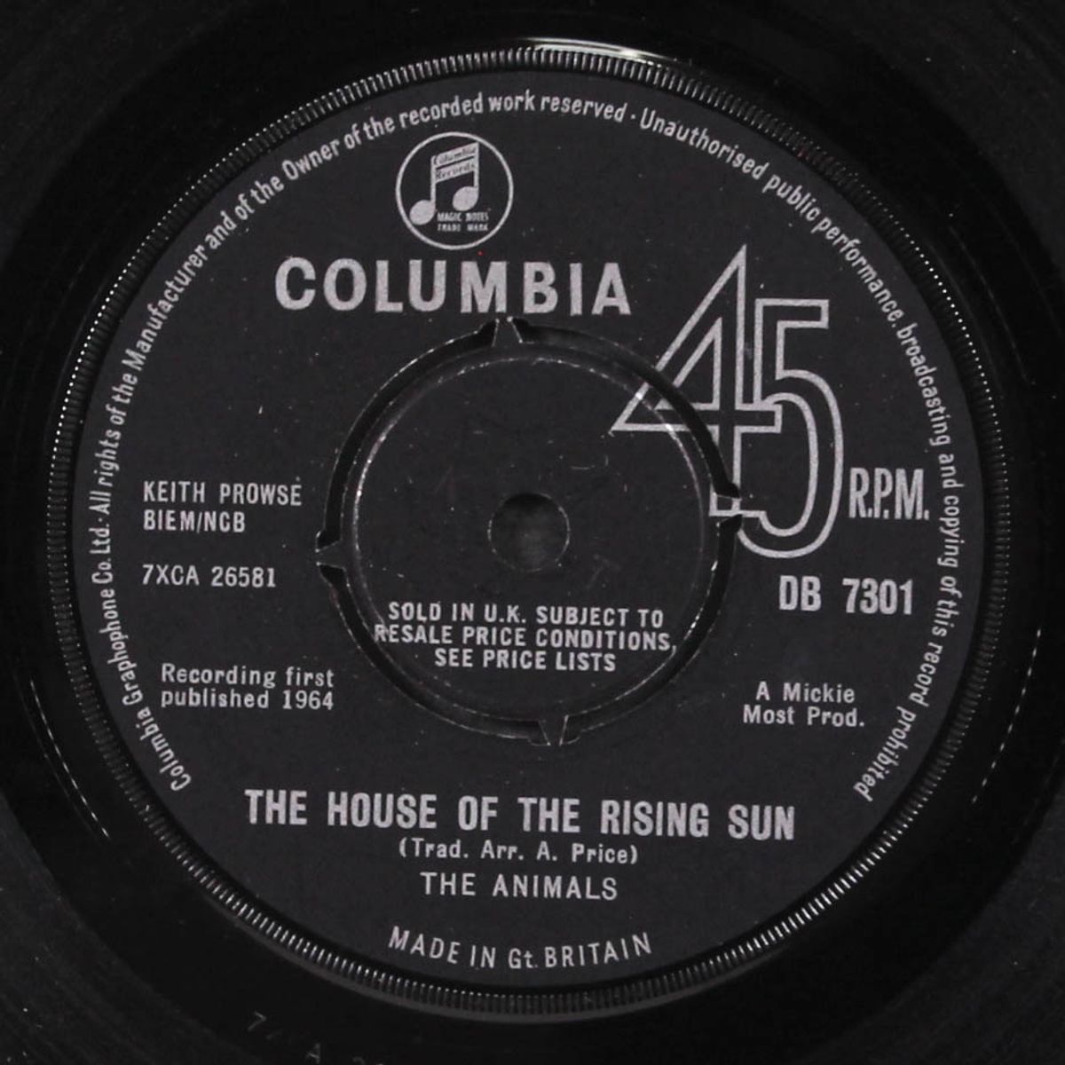 the house of the rising sun / talkin' 'bout you by ANIMALS