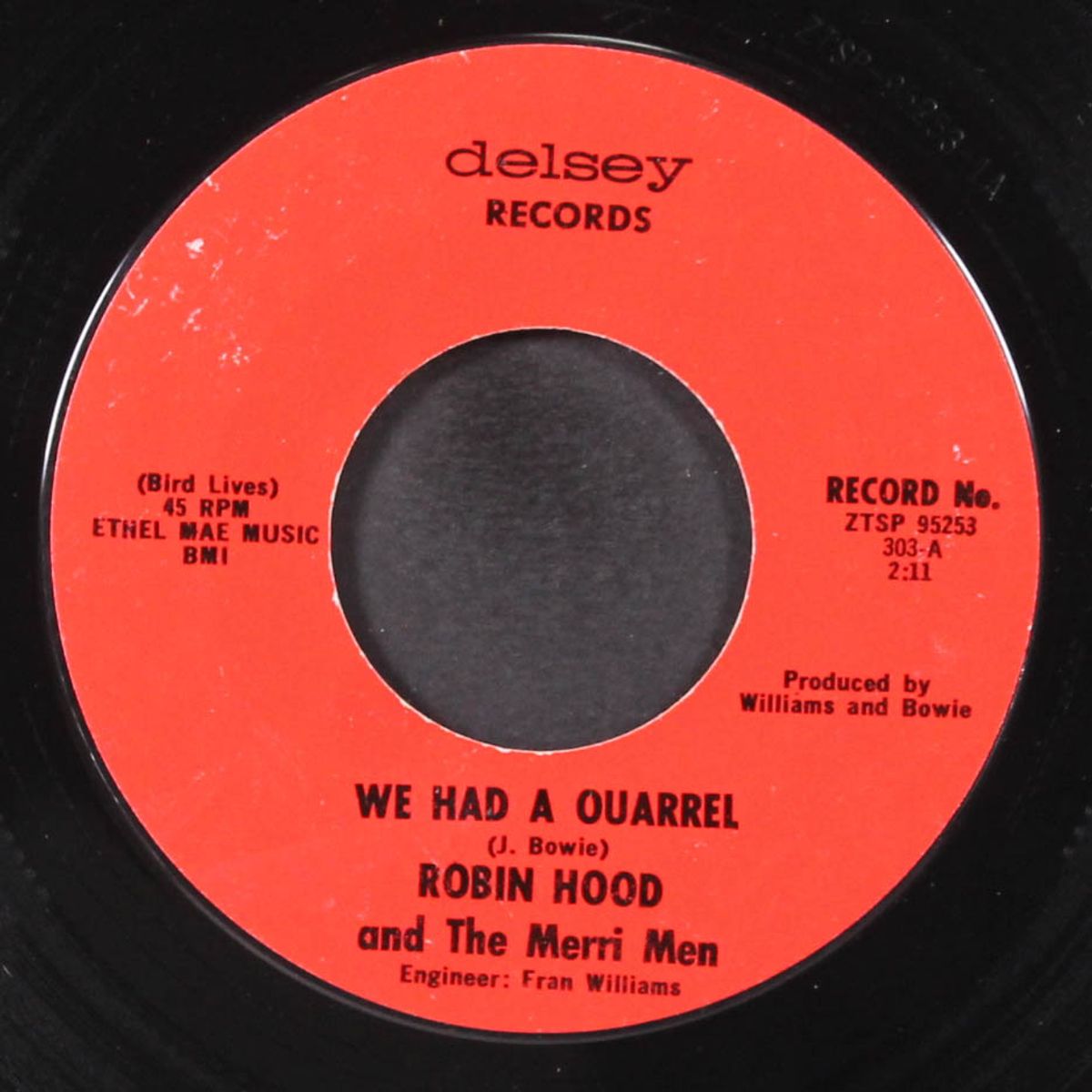 we had a quarrel by ROBIN HOOD & MERRI MEN