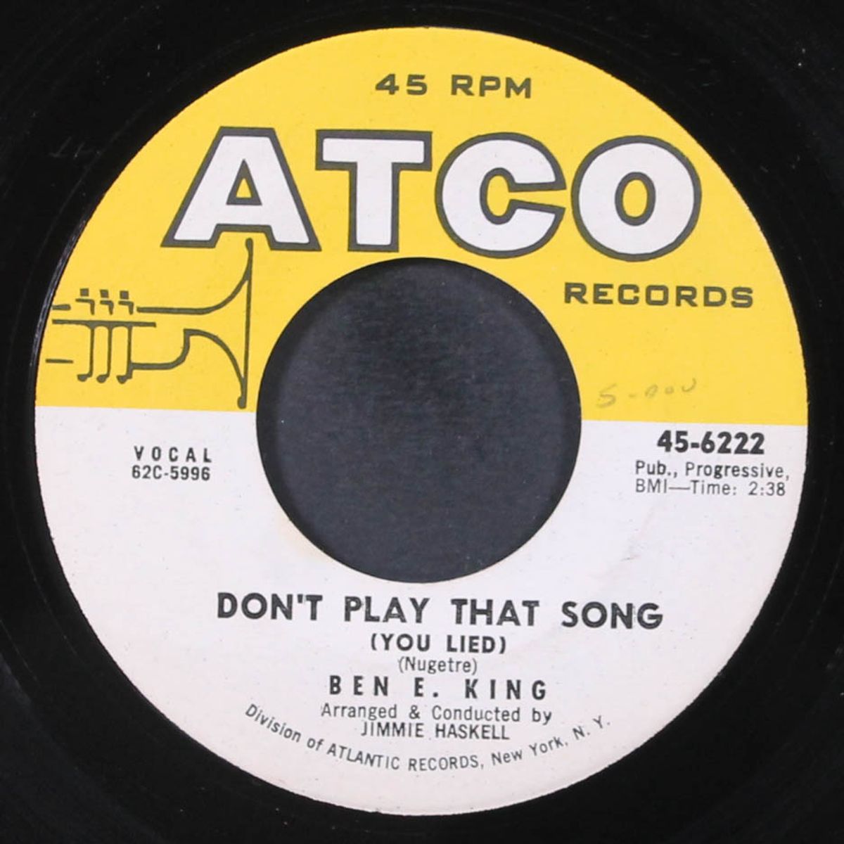 don't play that song / the hermit of misty mountain by BEN E. KING
