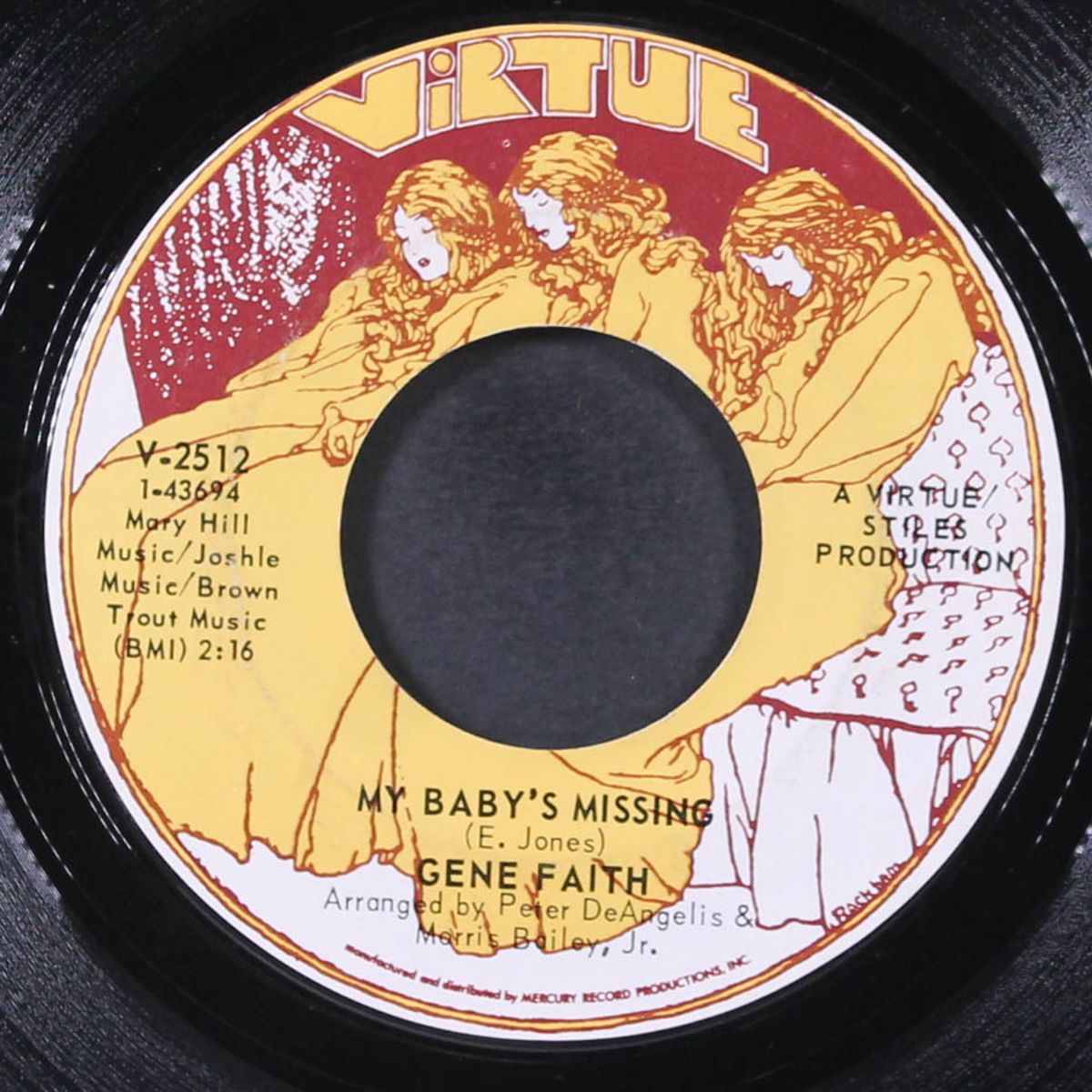 family man / my baby's missing by GENE FAITH