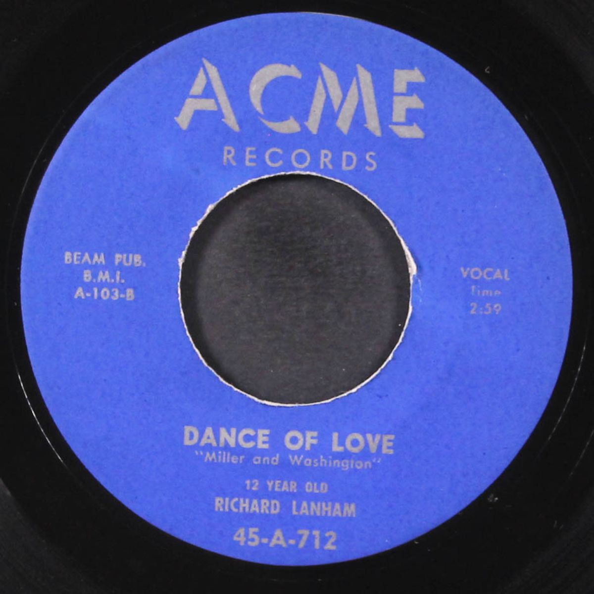 on your radio / dance of love by RICHARD LANHAM