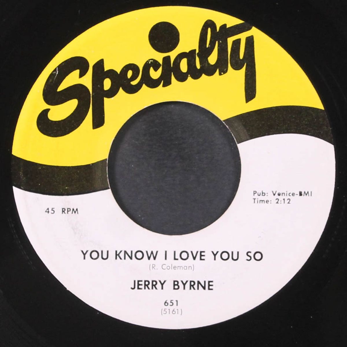 why did i ever say goodbye / you know i love you so by JERRY BYRNE