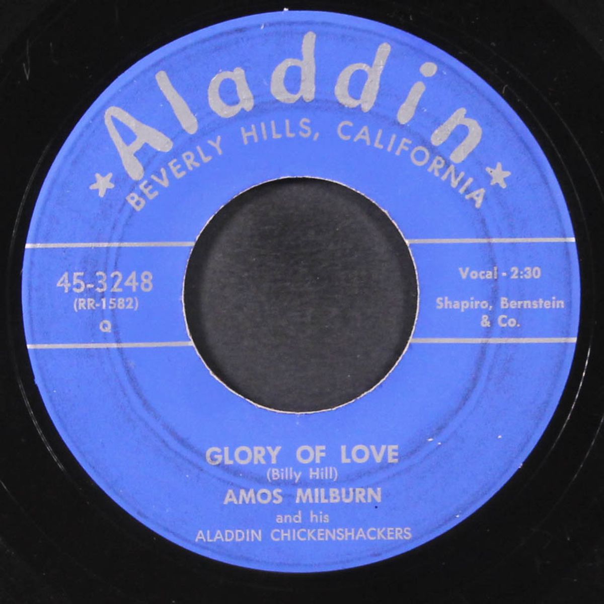 baby, baby, all the time / glory of love by AMOS MILBURN