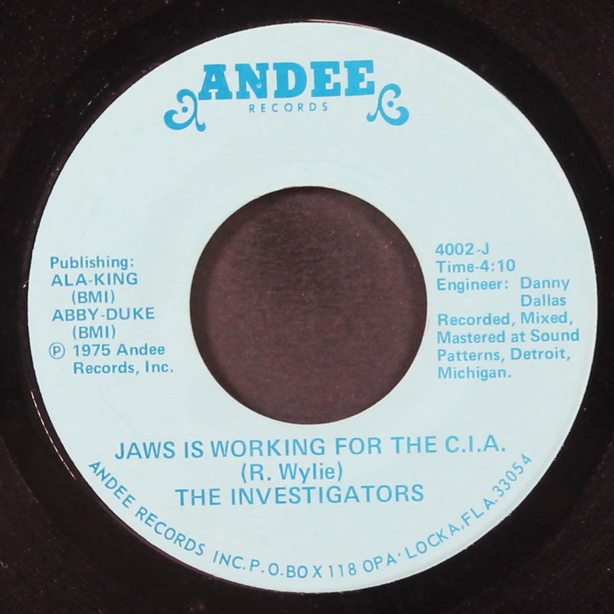 jaws is working for the cia / pisces by INVESTIGATORS