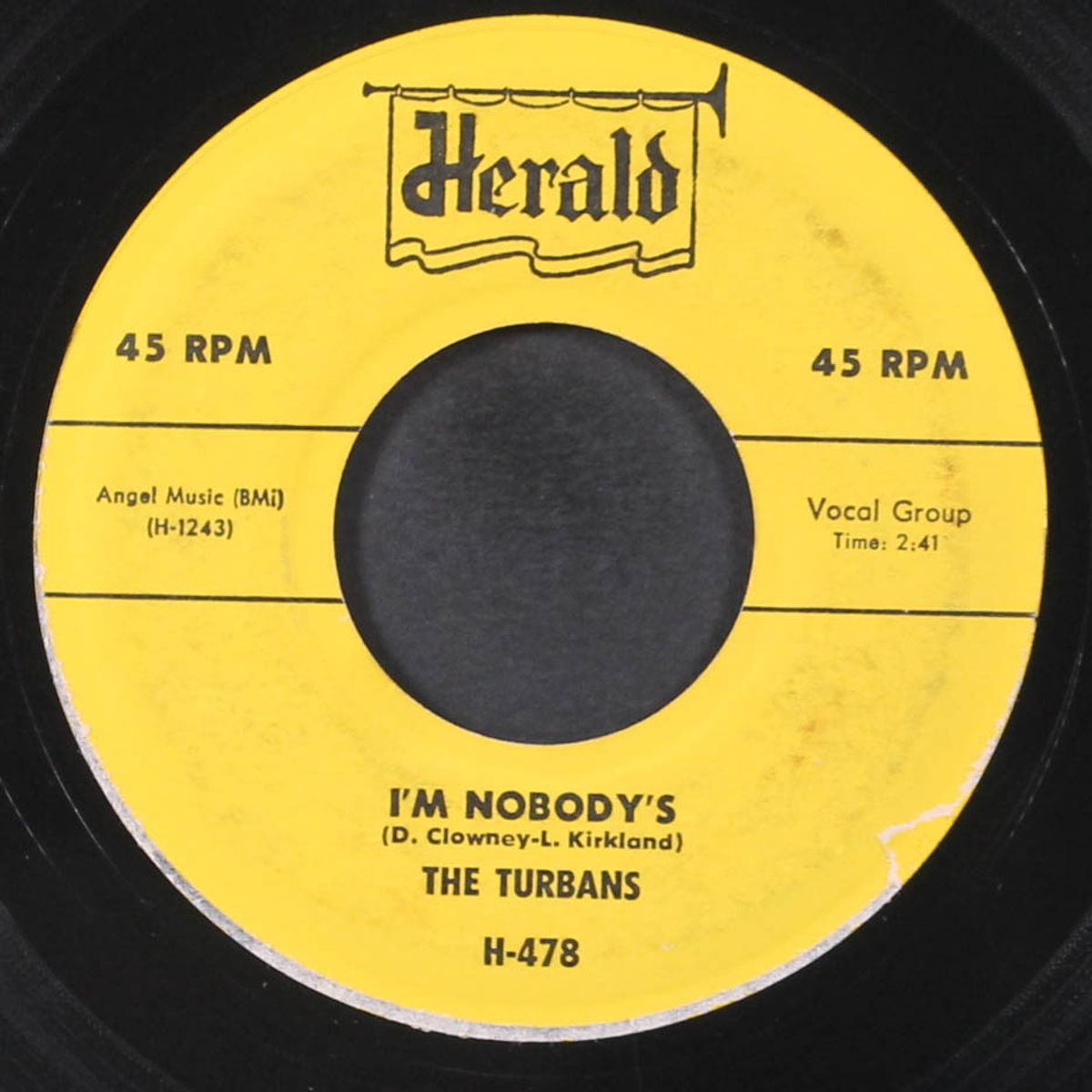 b-i-n-g-o / i'm nobody's by TURBANS