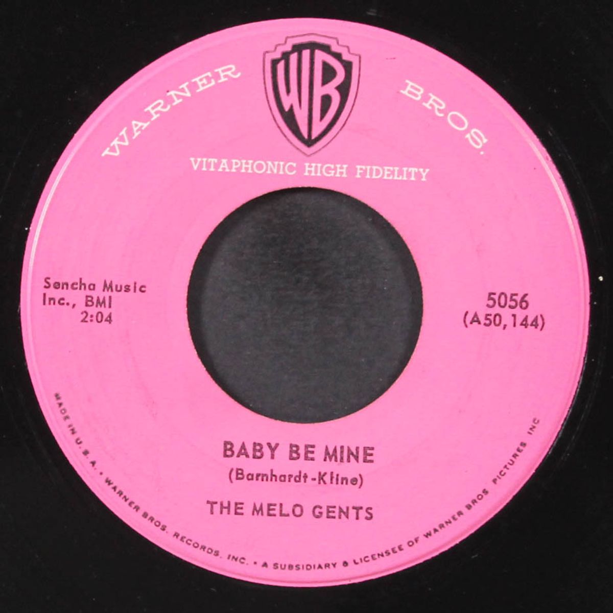 baby be mine / git off my back by MELO GENTS