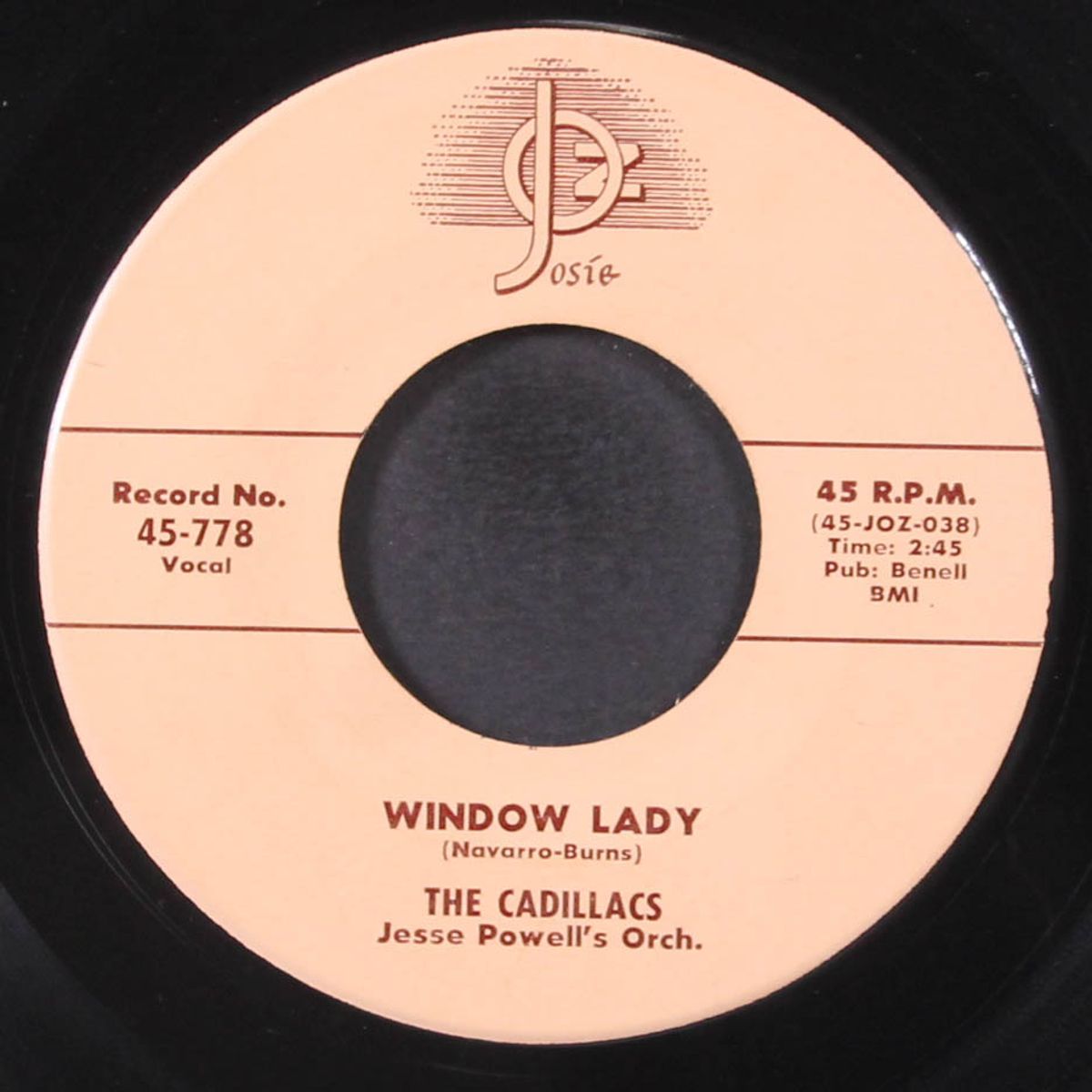 down the road / window lady by CADILLACS