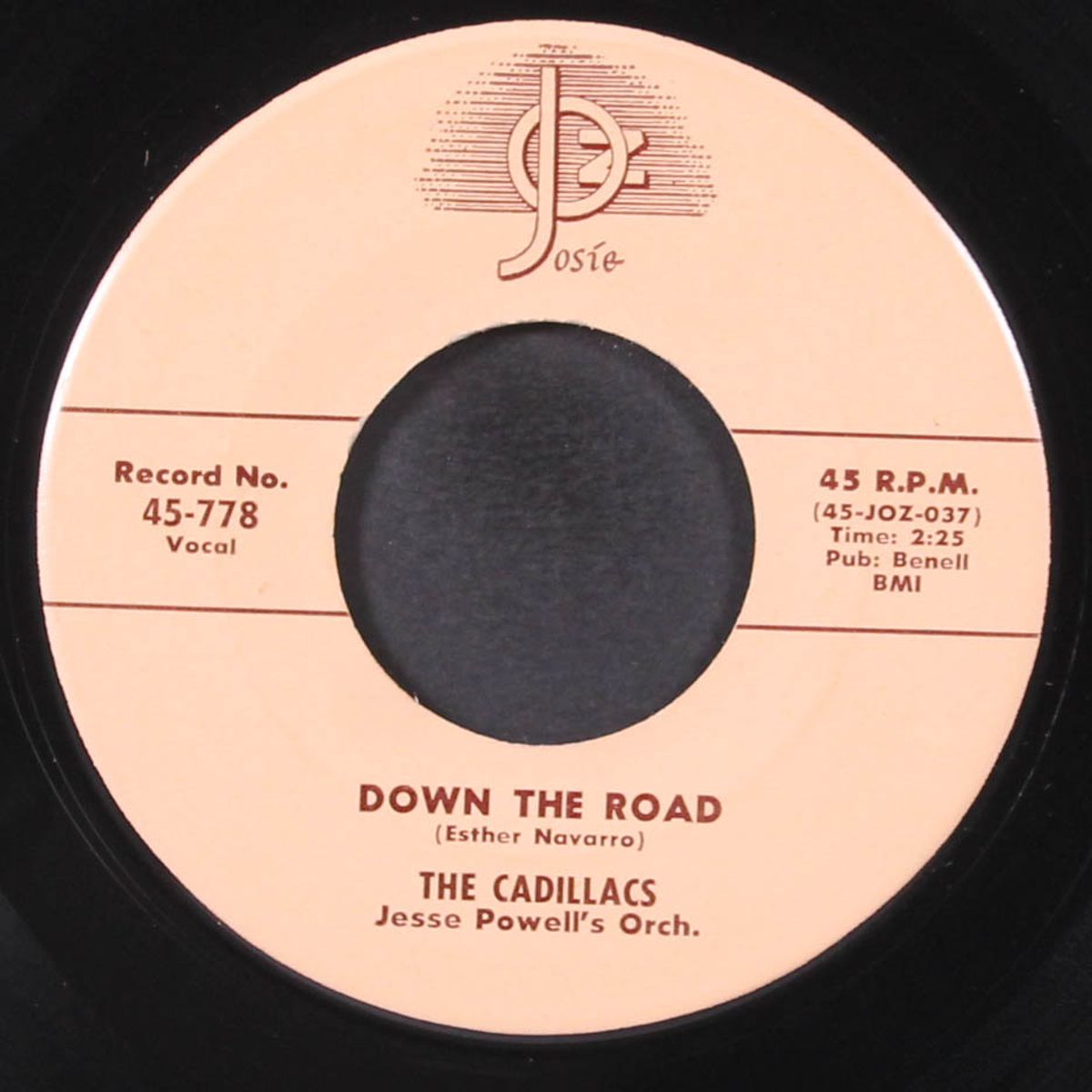 down the road / window lady by CADILLACS
