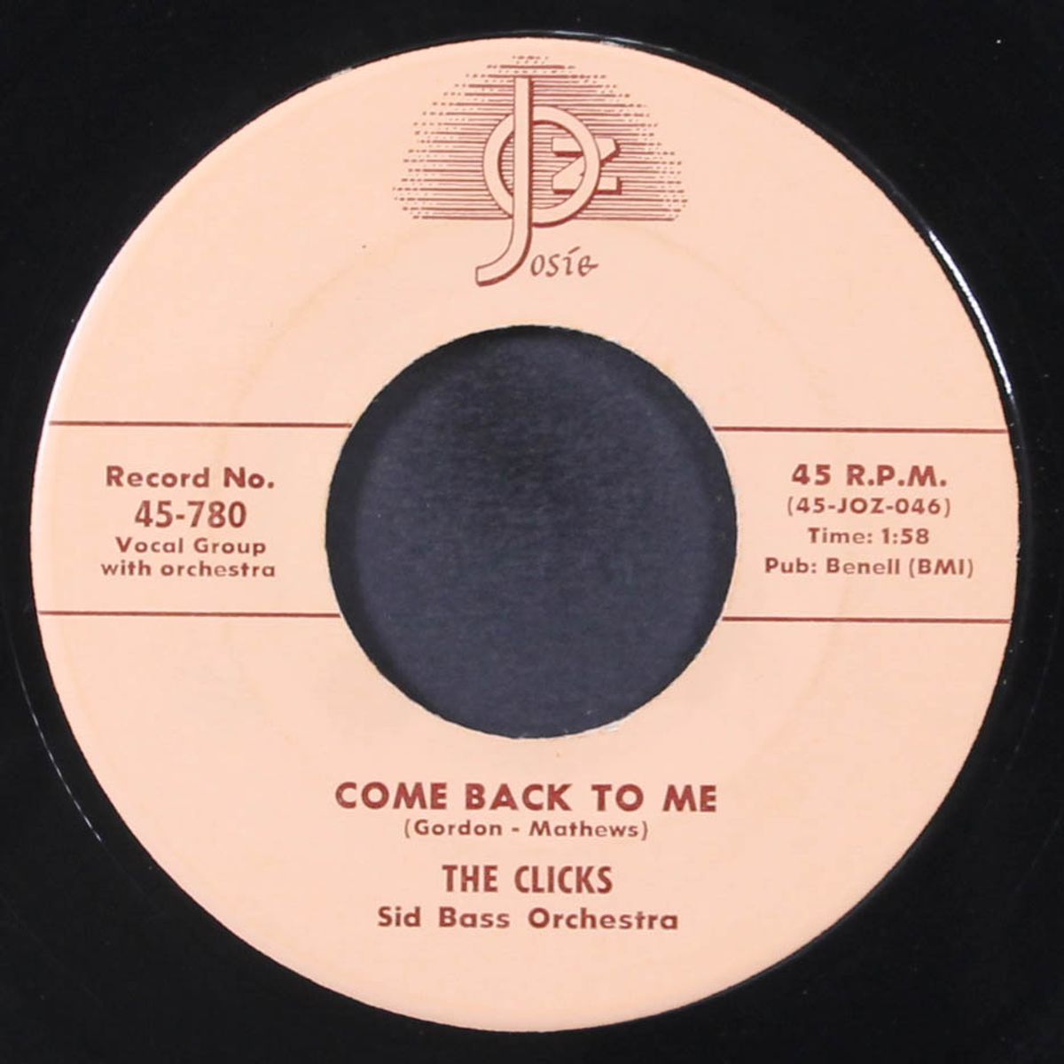 peace and contentment / come back to me by CLICKS