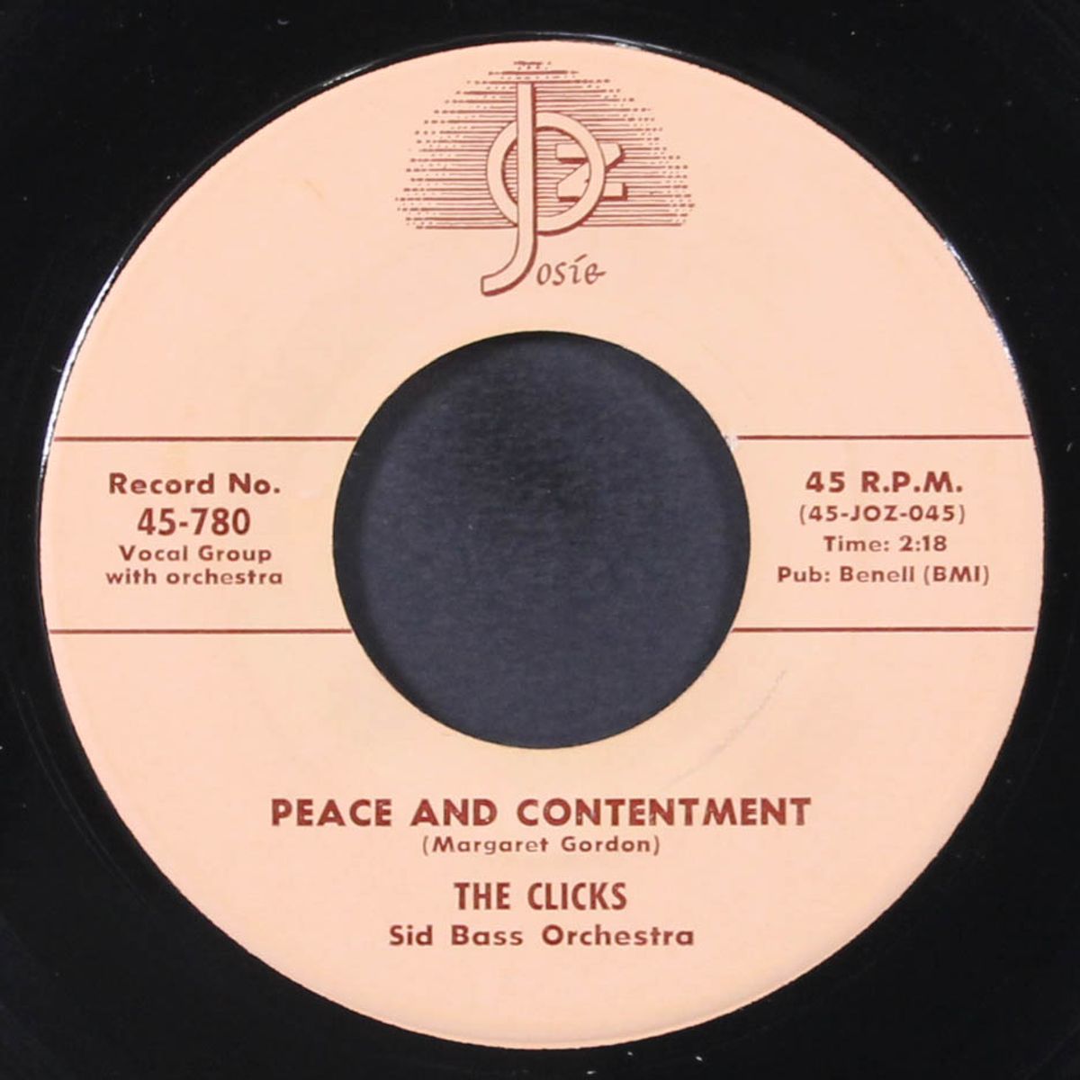 peace and contentment / come back to me by CLICKS